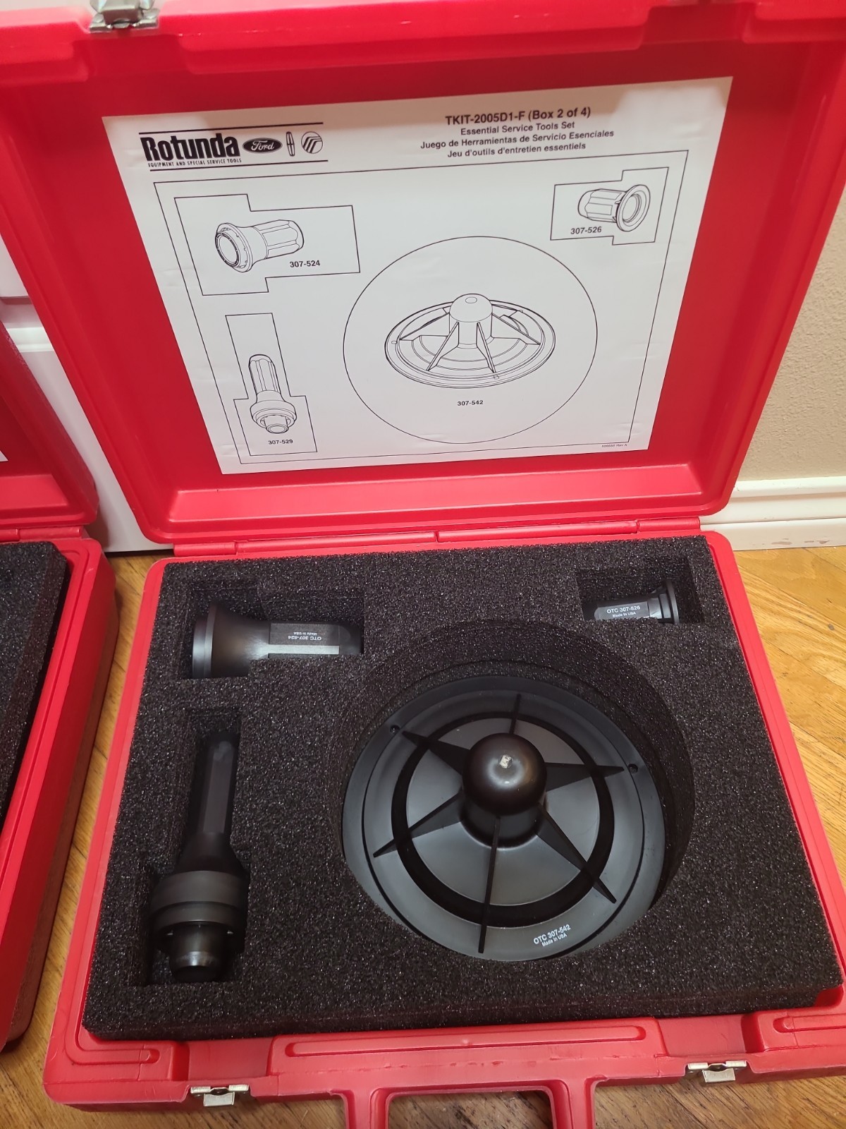 Rotunda/Ford TKIT-2005D1-F(Box1,2,3and4) Essential Service Tools
