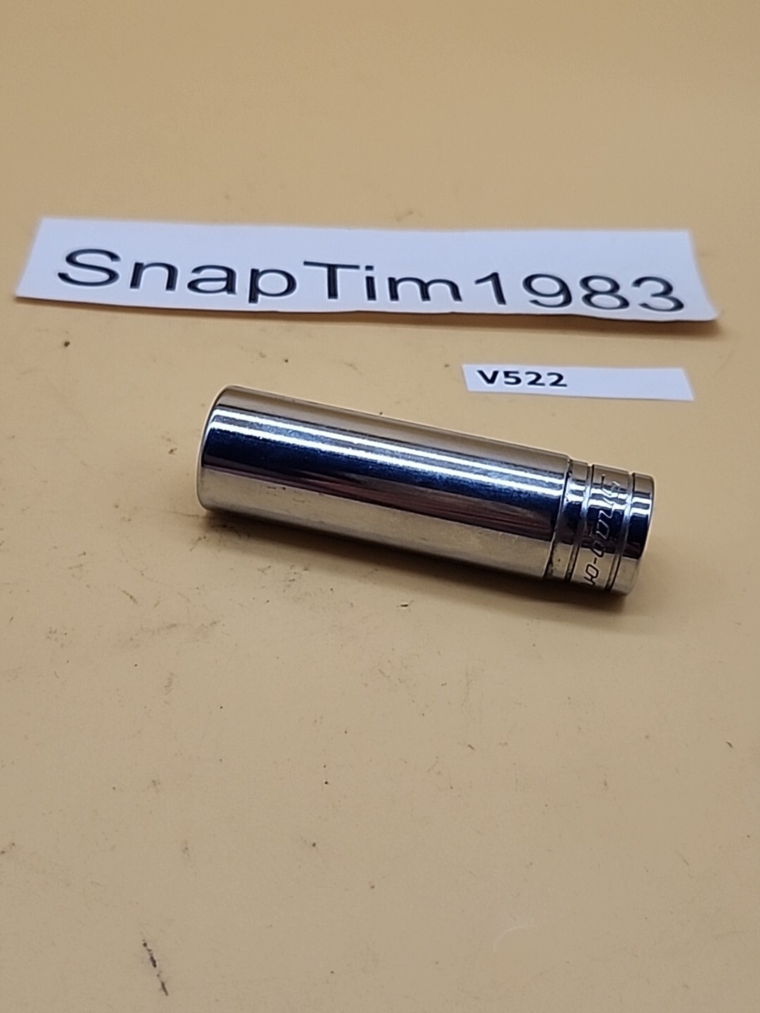 Snap- On Tools TS221 11/16″ SAE Flank Drive Deep Socket 1/2″ Drive 6 Point USA