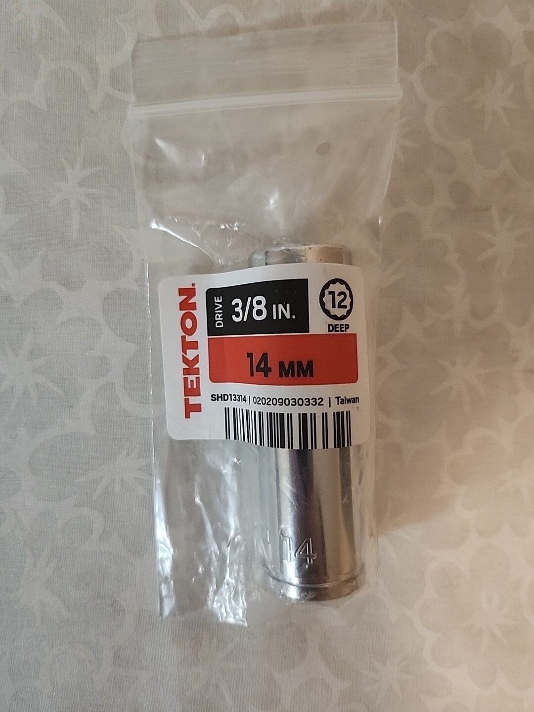 Tekton Individual 3/8” Drive Deep Socket 12-point Choose 5/16 to 15/16 or 14mm