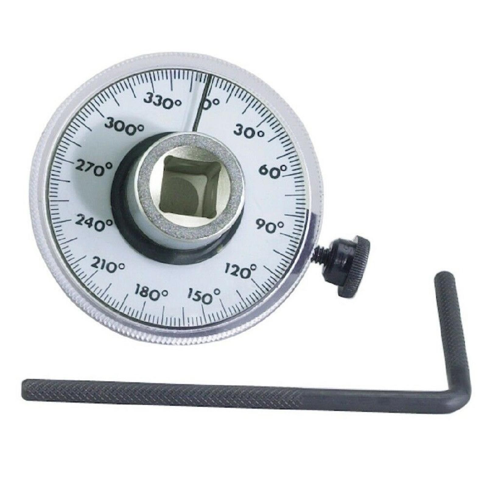 360° Rotation Angle Gauge Meter Drive Torque Wrench Measure Tool 1/2″ N + a