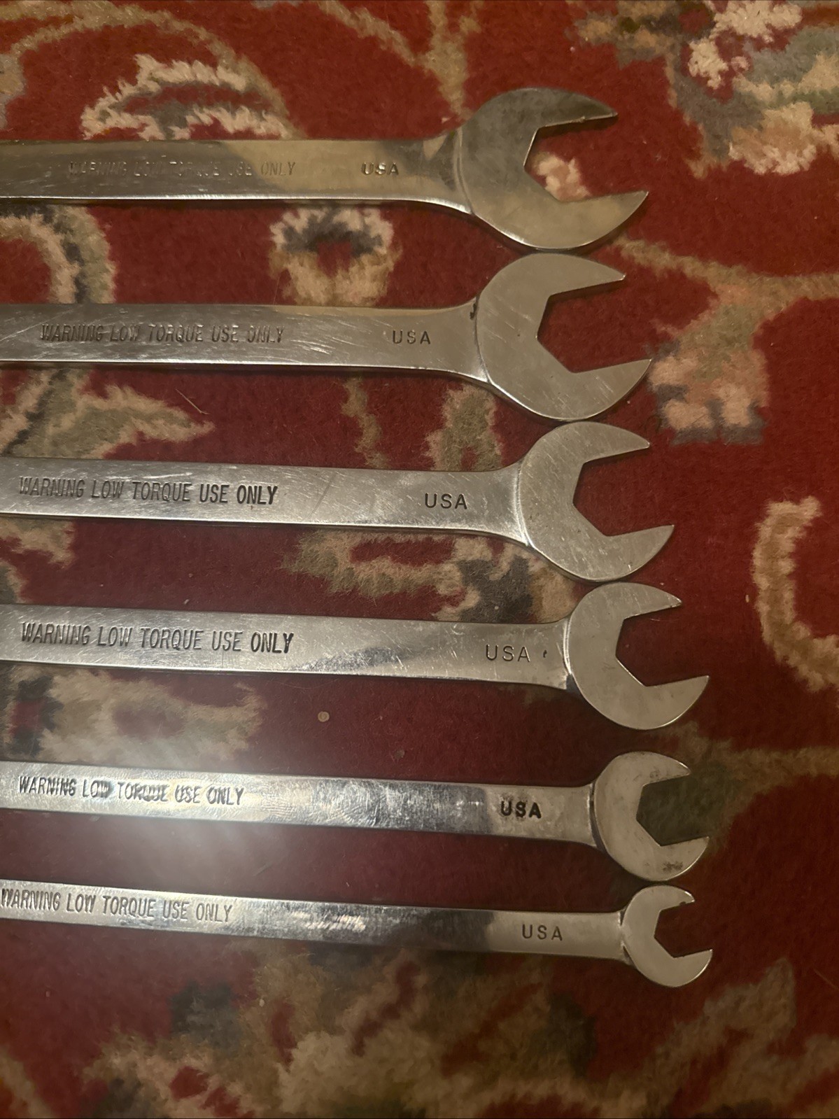 MAC TOOLS 6 Pc. SAE Thin Open-End Wrench Set DT Series-5/16″-1″. USA 🇺🇸