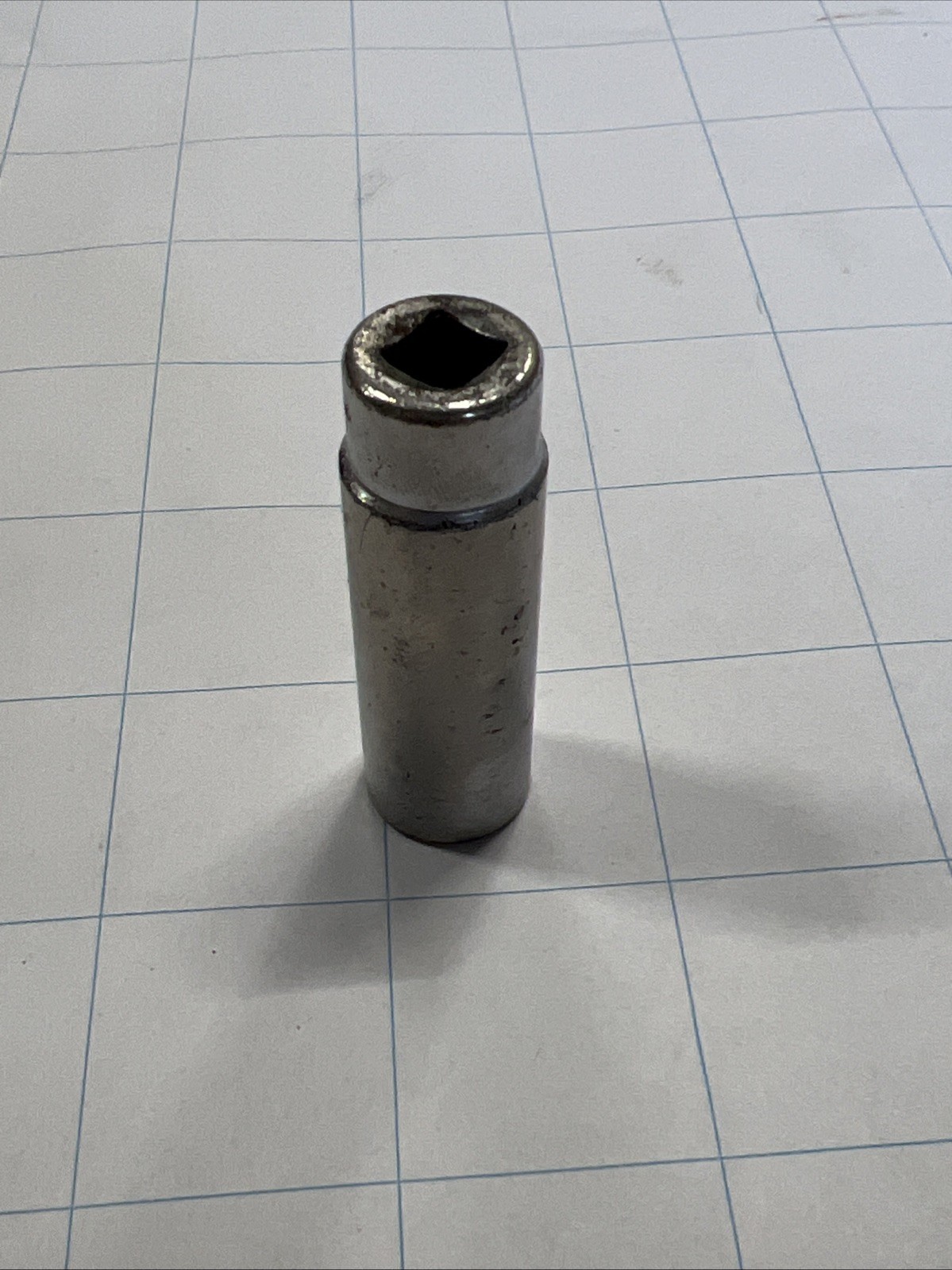 Snap-on STM14 7/16″ 3/8″ Drive Deep Socket — 6 Point — Made in USA