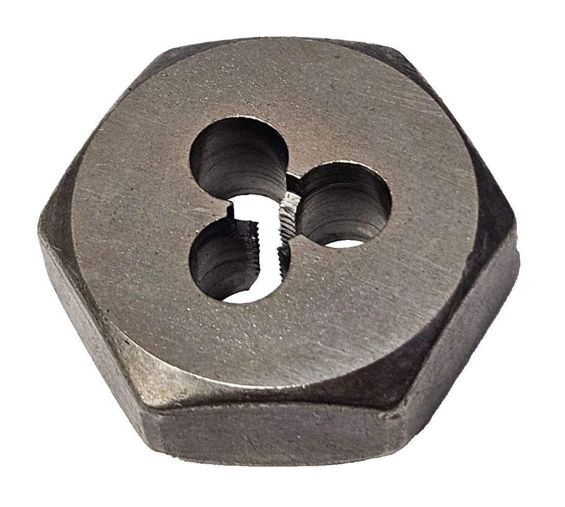 5-40 X 5/8 Hex Die Hanson 6116 Carbon Steel SAE USA RH Rethreading 5/40 SMALL!