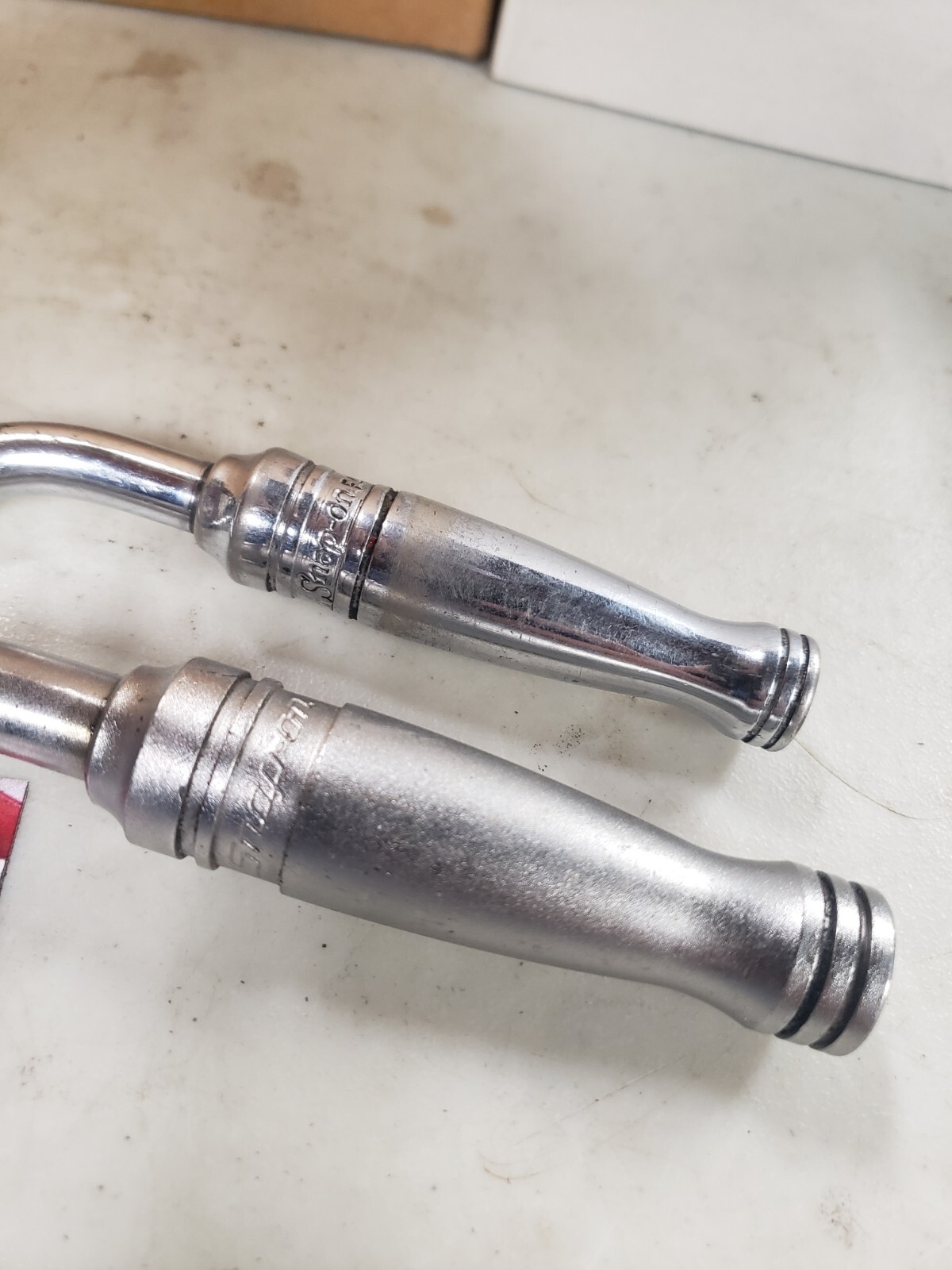 Snap-on Tools USA 1/2″ & 3/8″ Dr 18″ Long Chrome Speeder Drive Handle S4 F4LA