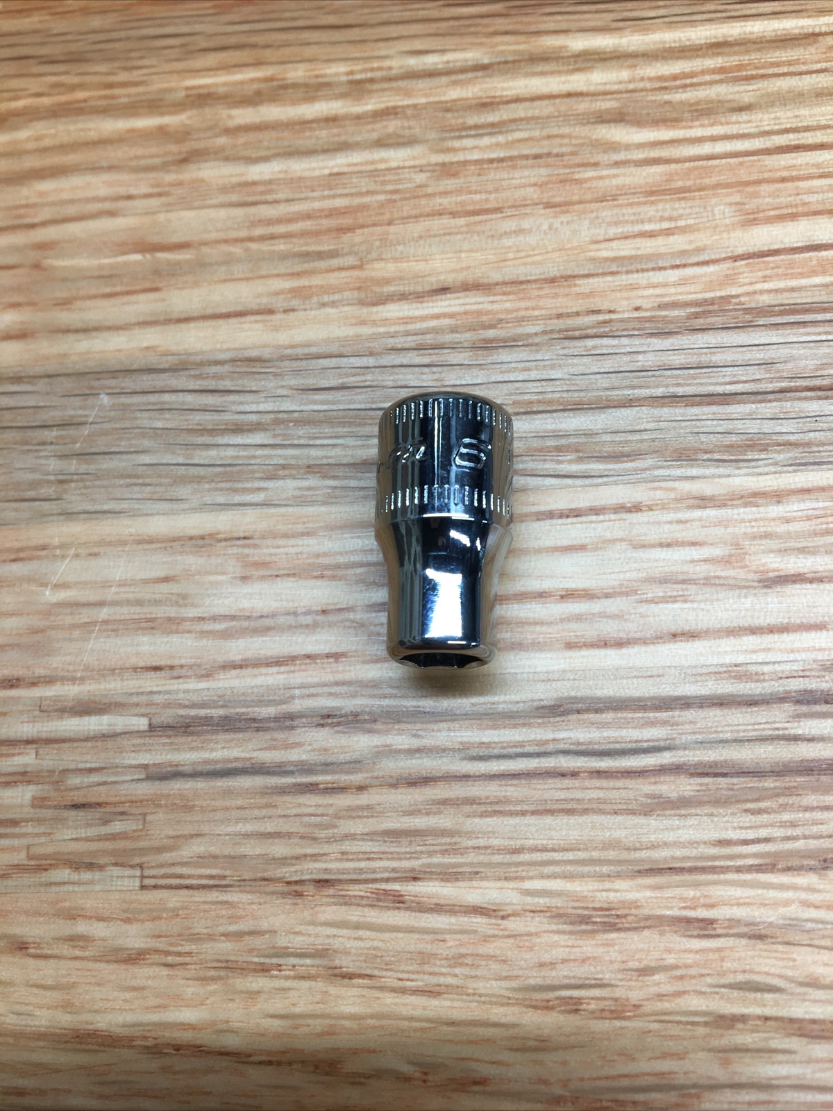 Snap-on Tools USA NEW 1/4″ Drive 6mm METRIC 6pt Shallow Chrome Socket TMM6 B1
