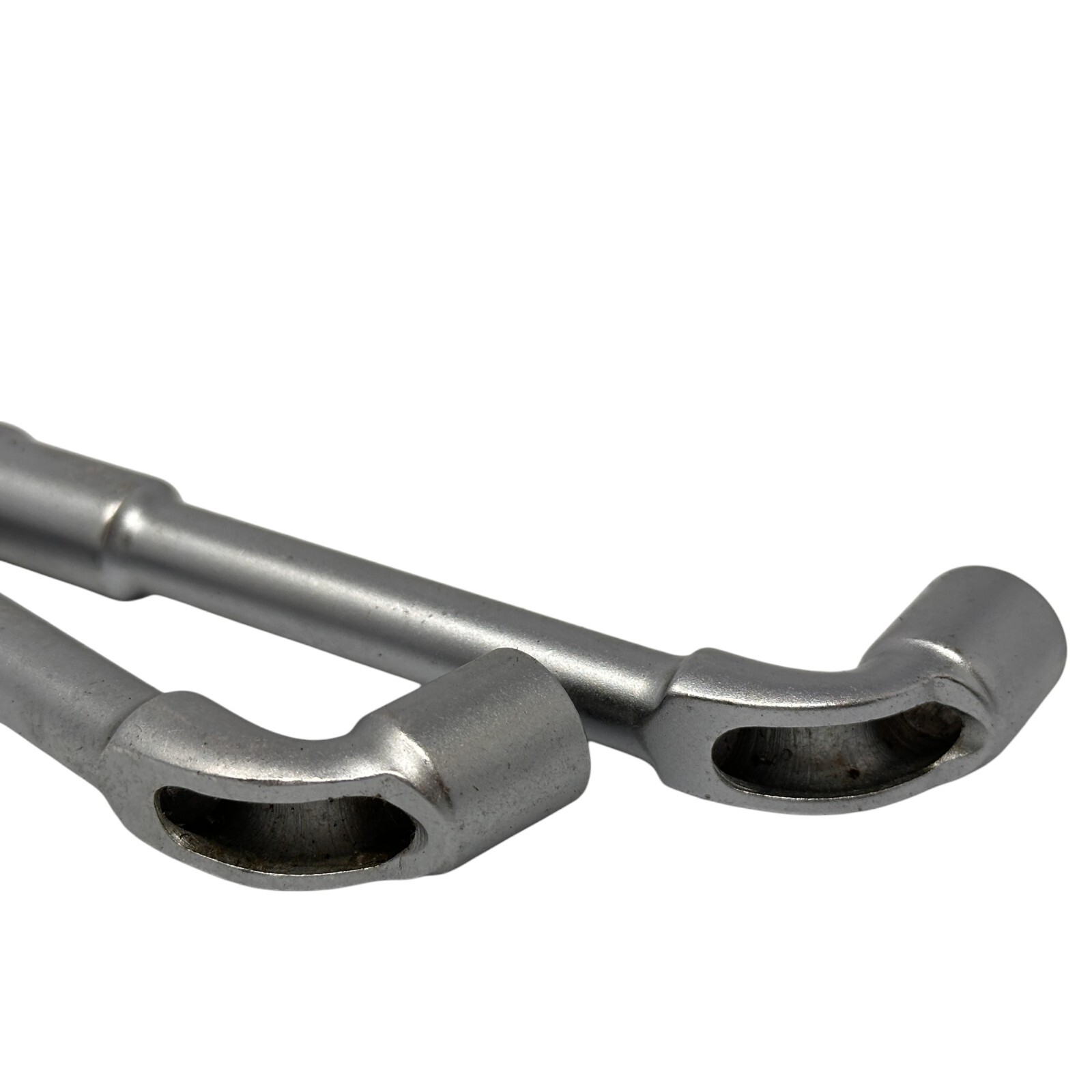 Lot of 2 L-Shaped Hex Socket Wrench Angled Lug Nut Tool Hollow Through-Hole 12