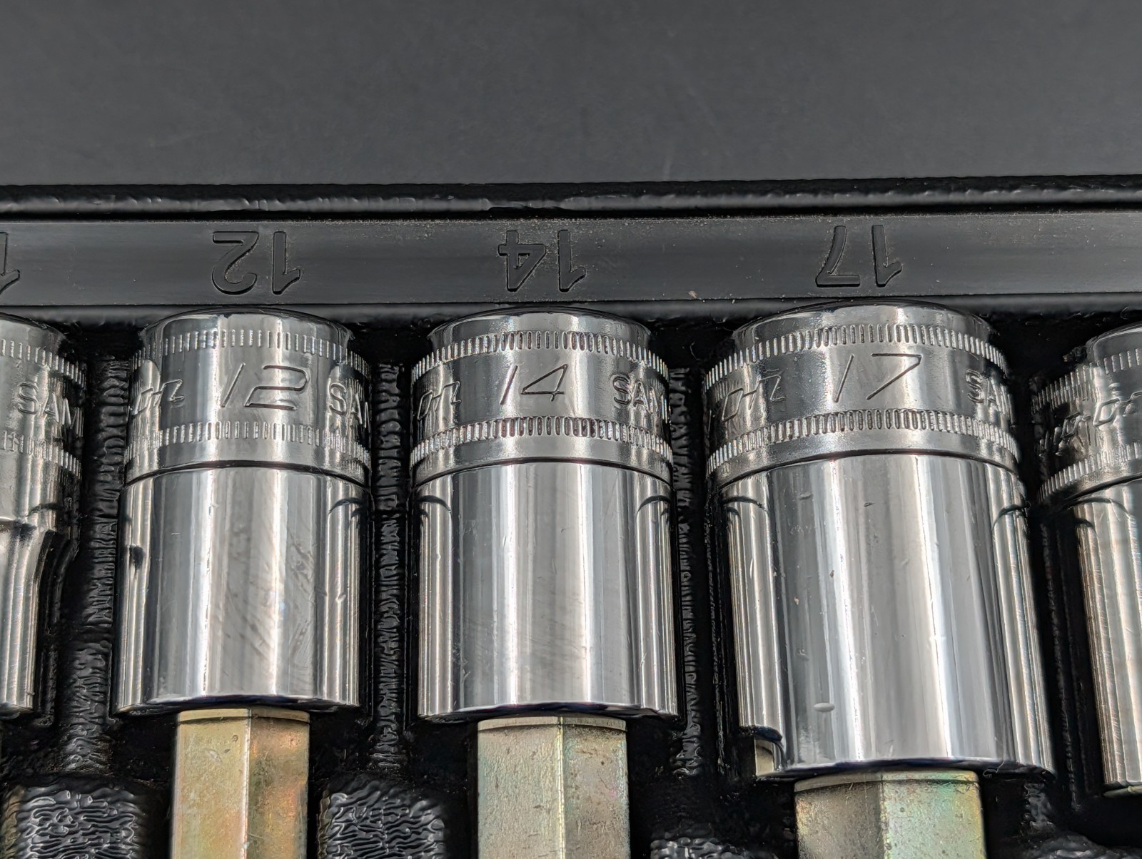 Snap-on™ 307ESAMY 1/2″ Drive Allen Hex Socket Set 6 8 10 12 14 17 19 mm