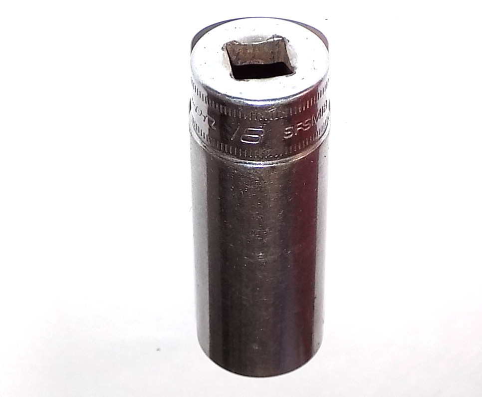 Snap-on Tools USA 18mm 3/8″ Drive 6-Point Deep Chrome Socket SFSM18
