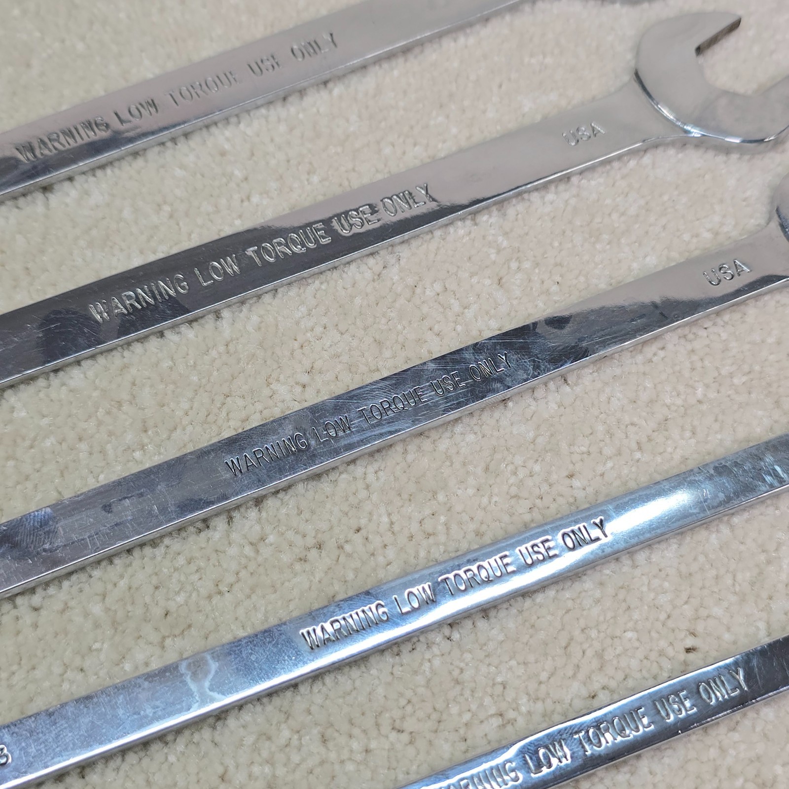 Mac Tools 5pc Metric Open End Tappet Wrench Set 10mm-19mm Thin Beam DTM50K Tray