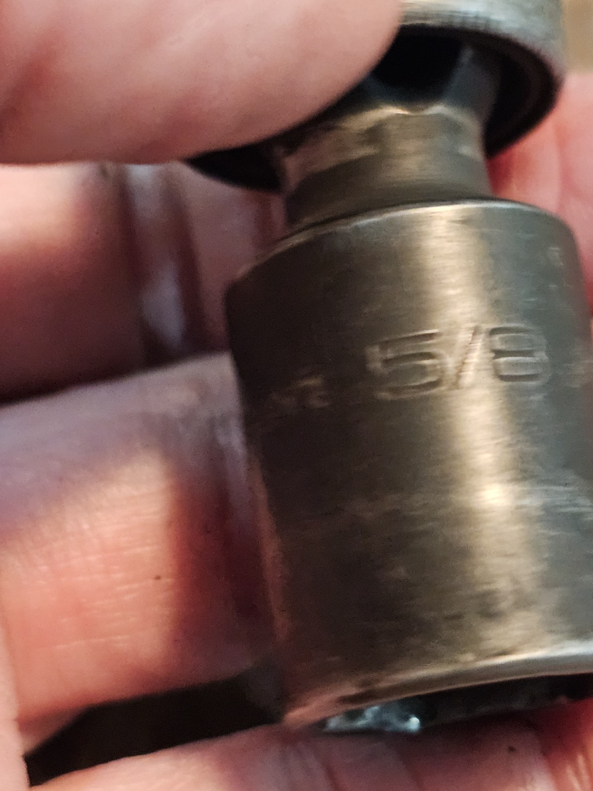 2 Snapon 1/2″ Drive 6Pt SAE 13/16 5/8 Shallow Swivel Impact Sockets IPL26 IPL20B