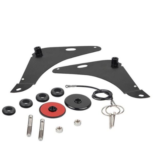 For Street Driving Hood Pin Kit Engine hood Lock Direct OEM Replacement