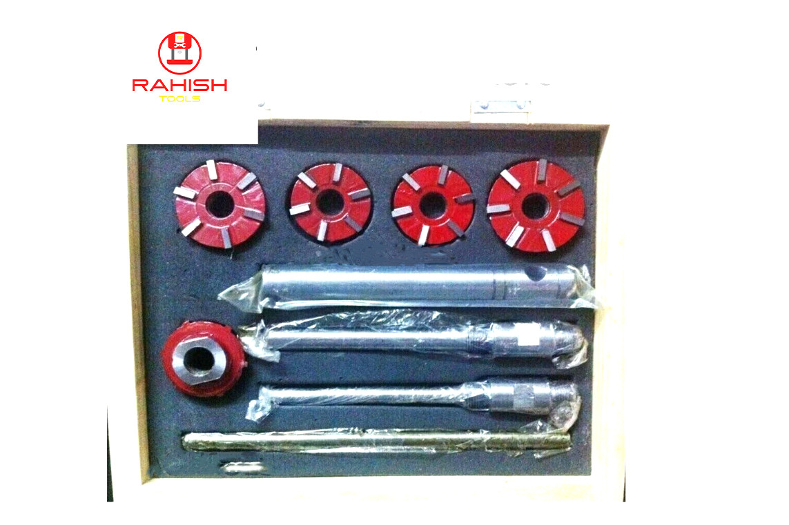 New Carbide Tipped Valve Seat Face Cutter Set 5 Pcs Kit Piece Cutters Tip USA