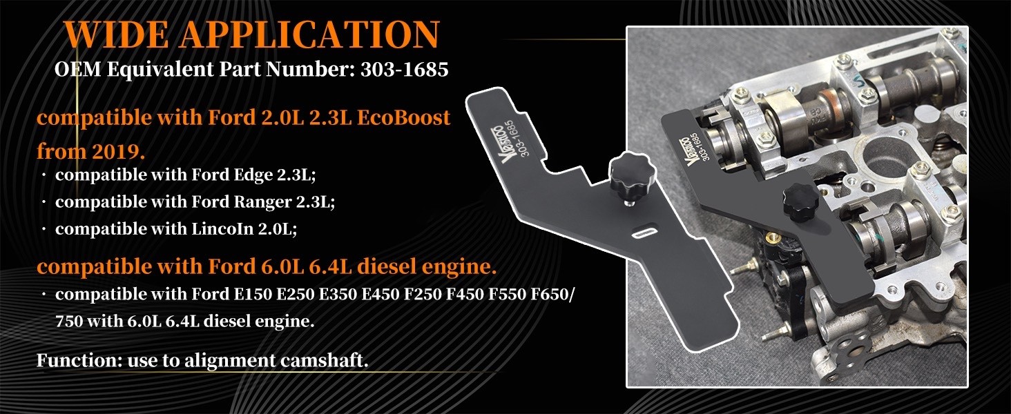 Camshaft Alignment Holding Timing Kit – Balance Shaft Preload Tool-Ford, Lincoln