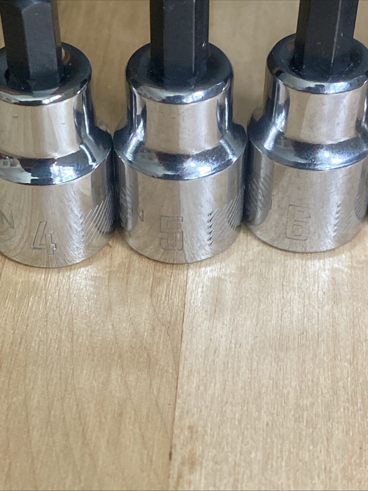 CRAFTSMAN Metric 6 Pc Hex Bit Socket Set 3/8″ Drive 34448 Allen Hex Set