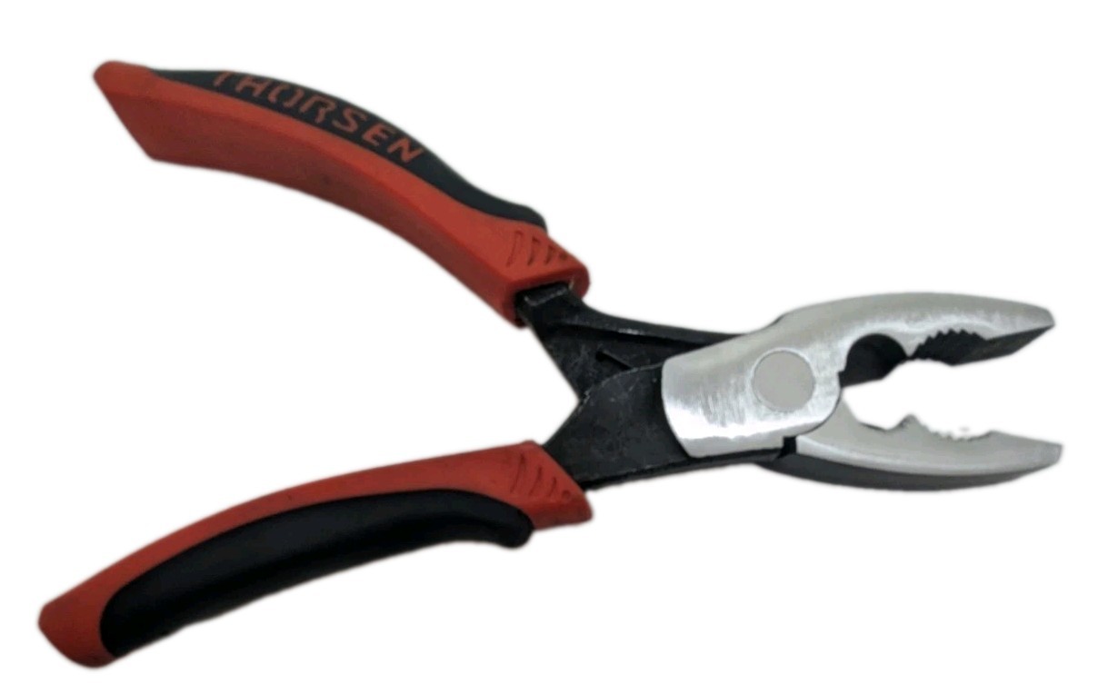 Set Thorsen Comfort «Grip Force» Ergo Style Combo Spring Loaded Pliers ~5″ & ~8″