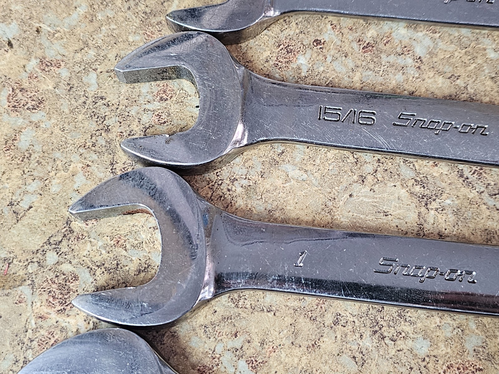 Snap-on 14pc 12-Point SAE Short Combination Wrench Set 5/16 – 1-1/8″