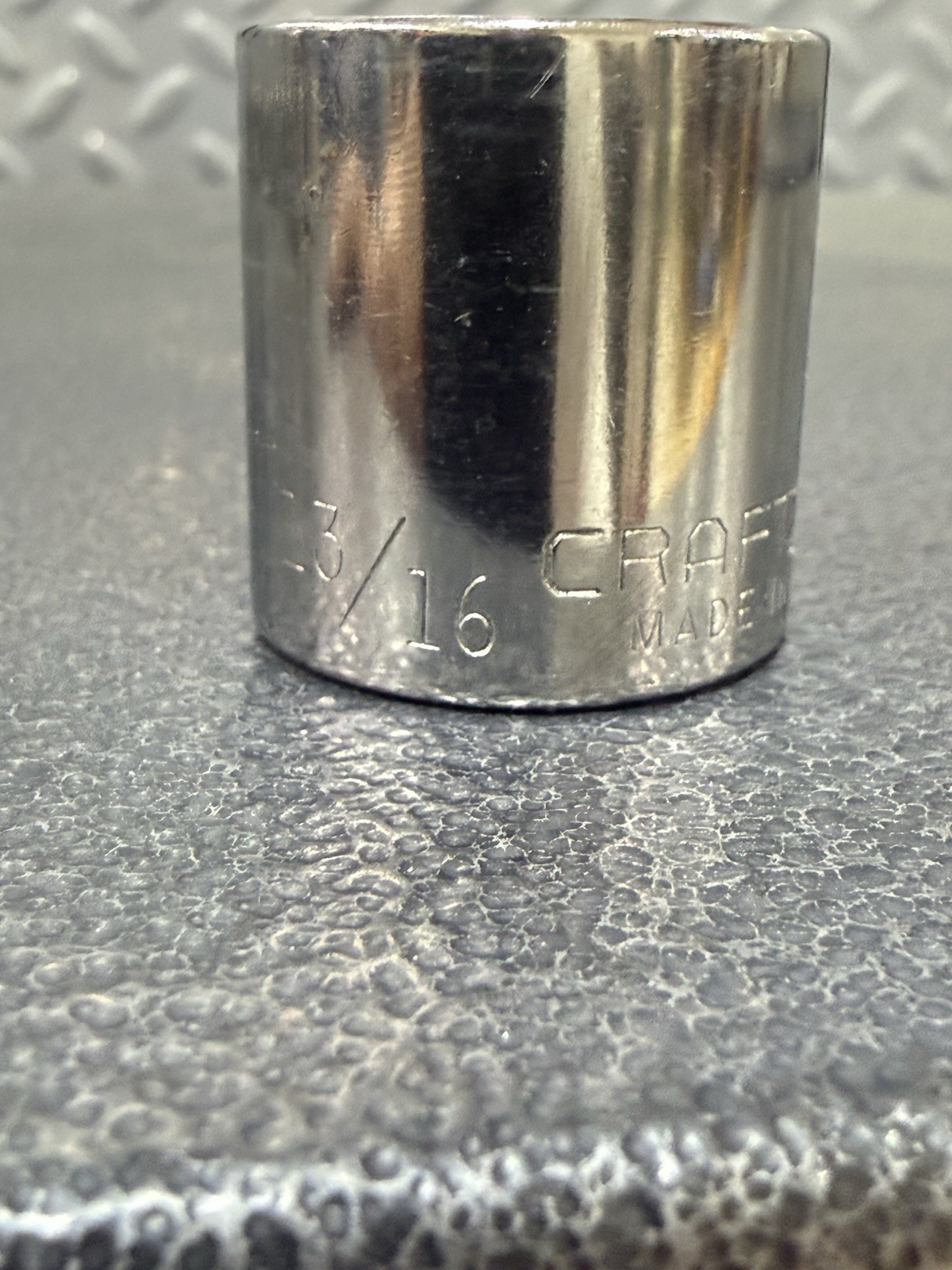 Vtg 13/16″ Craftsman G-Series P/N 43008 3/8″ Drive 6-Point Socket USA Made NOS