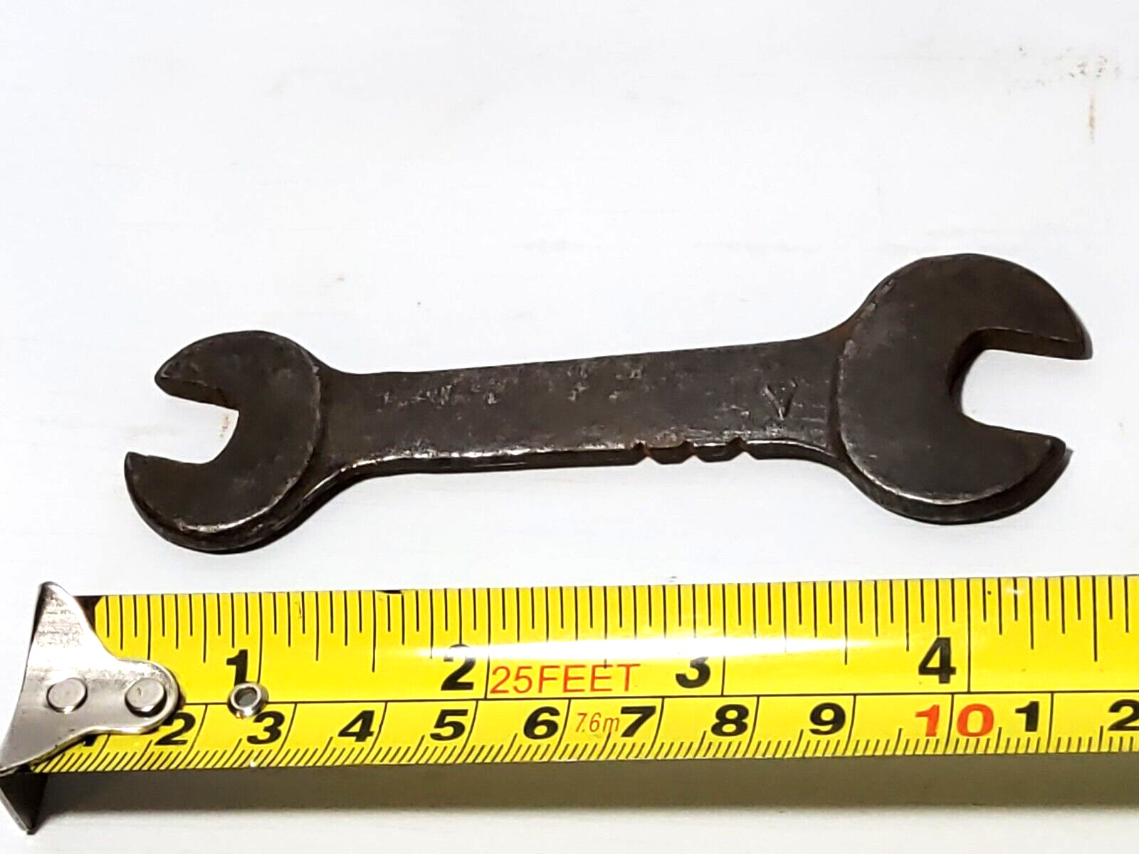 Diamond Emblem OPEN END WRENCH Notched on Side #385795 Vintage