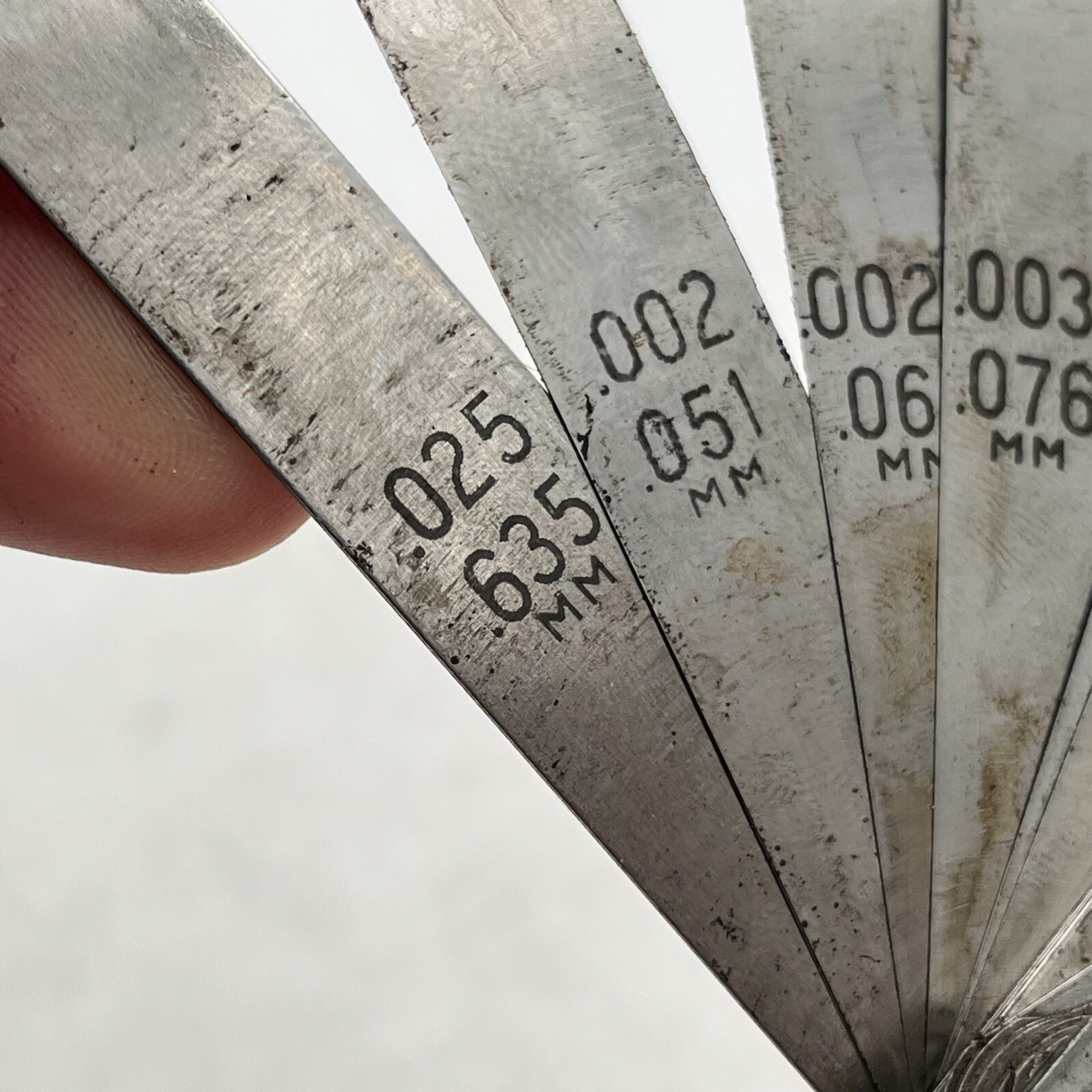 Vintage KASTAR Feeler Gauge High Variation of Thicknesses See Pictures