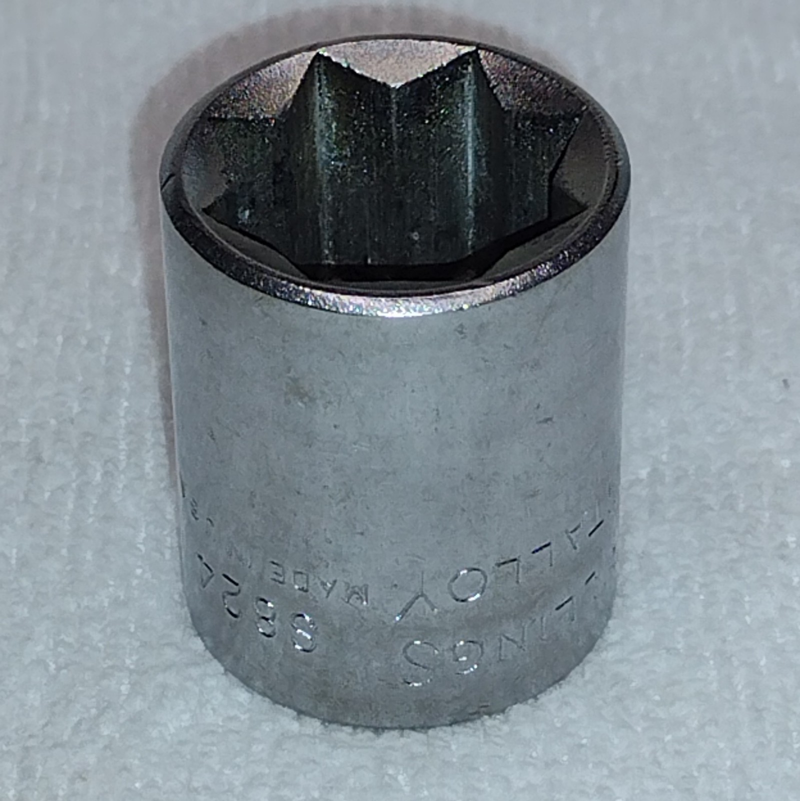 Vintage Billings Vitalloy S824 – 1/2 Drive SAE 3/4″ 8Pt Shallow Socket