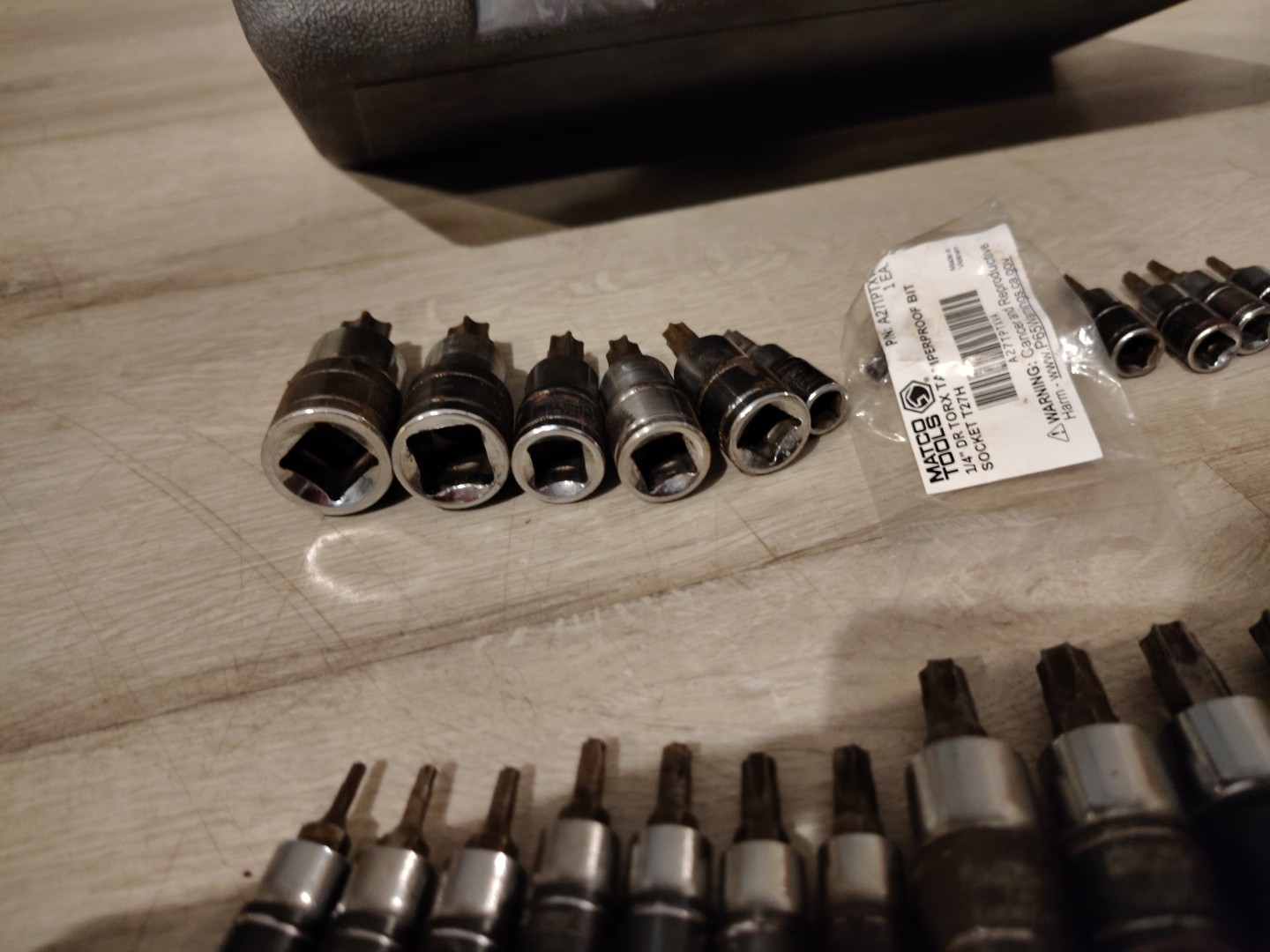 Silver Eagle By Matco Tools 23pc Torx & Tamper Torx Socket Set Complete New T27H