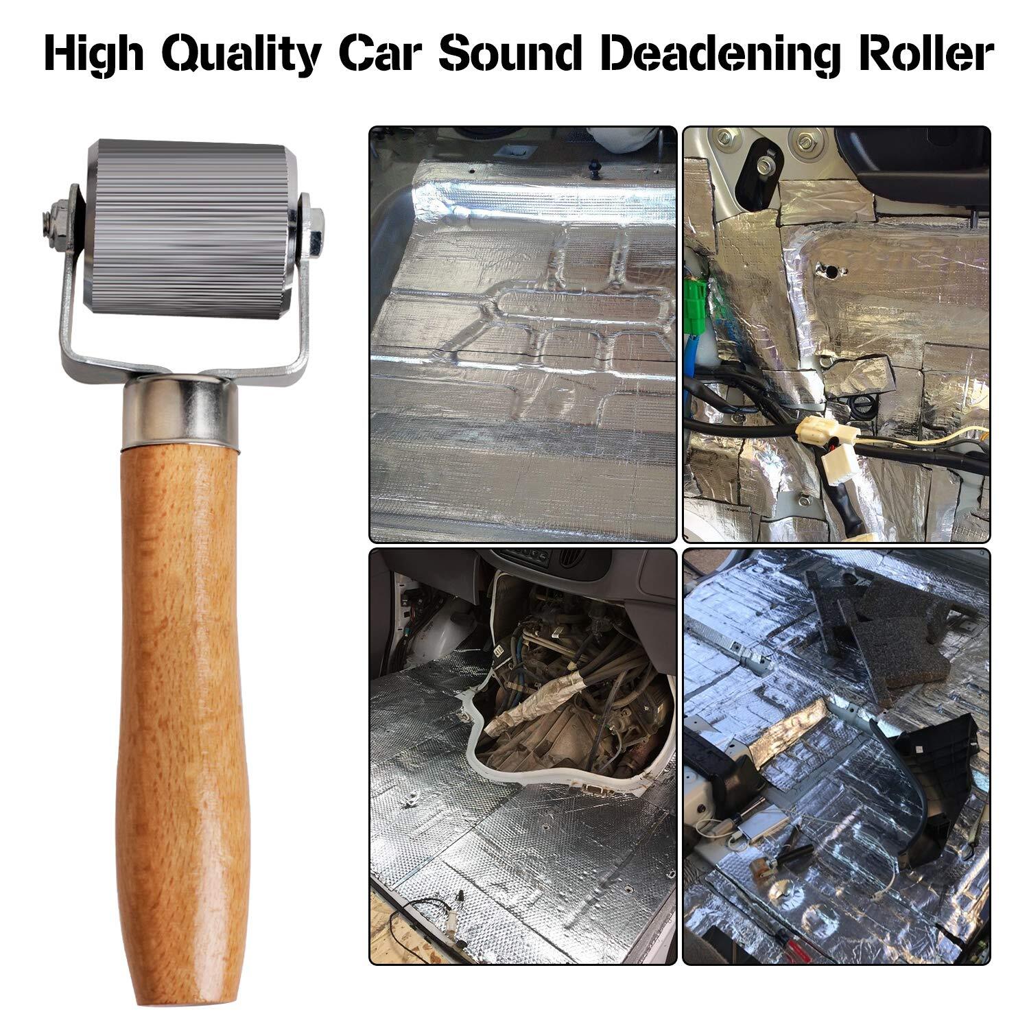 3 Pack Car Sound Deadening Roller Installation Tool Interior Accessories