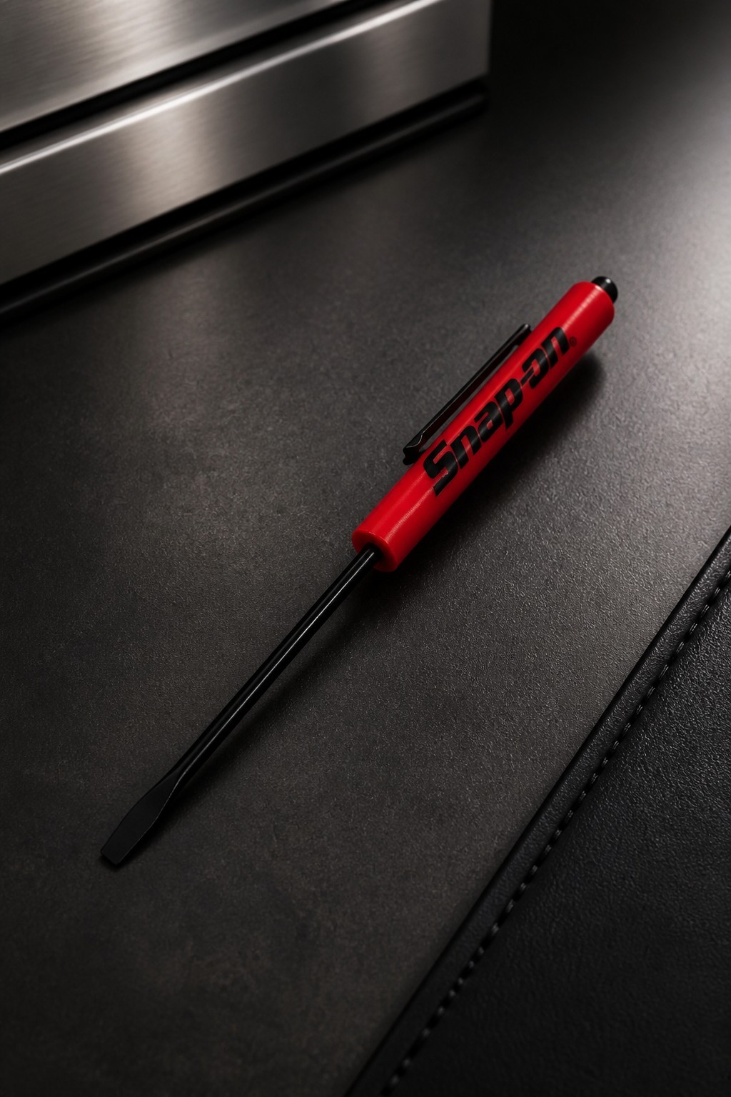 12 Snap on tools Special Edition pocket screwdrivers RED Promo BLACKED OUT +gift