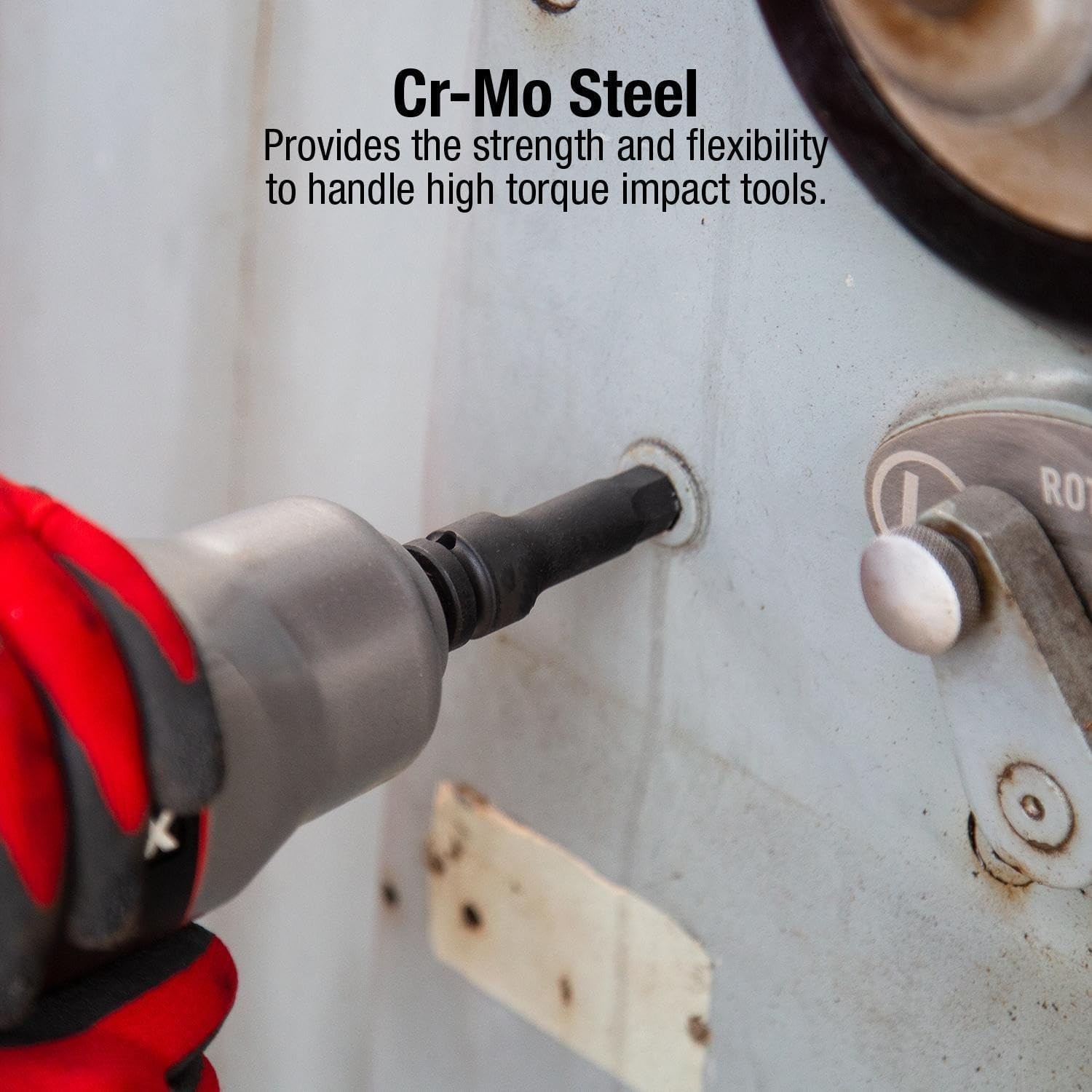 3/4 Inch Drive Impact Hex Driver Set, 5-Pieces, SAE, 3/4″ – 1-1/4″, Cr-Mo Steel