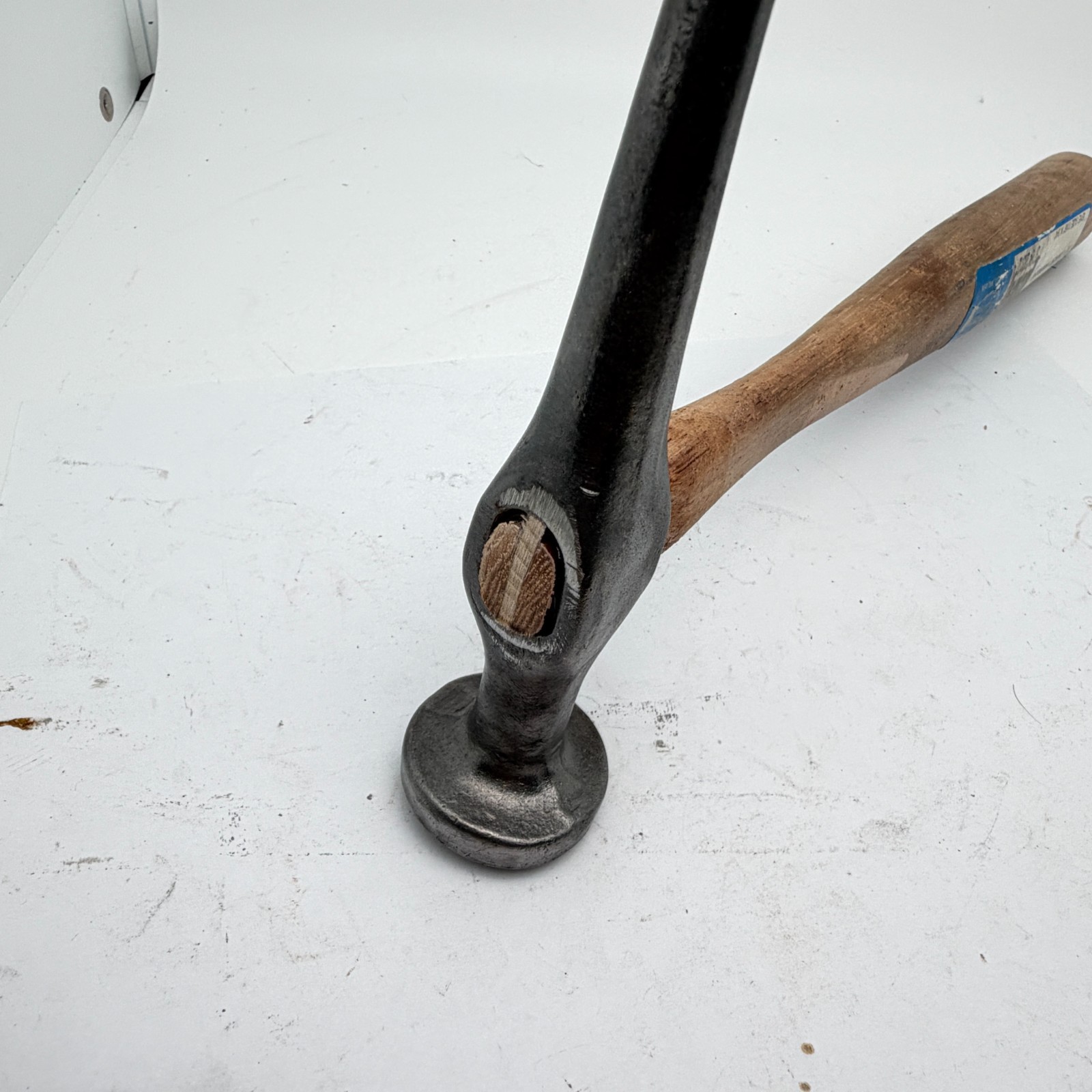 Vintage Long Curved Spot Pick Auto Body Hammer – Metalworks. New Handle Clean!