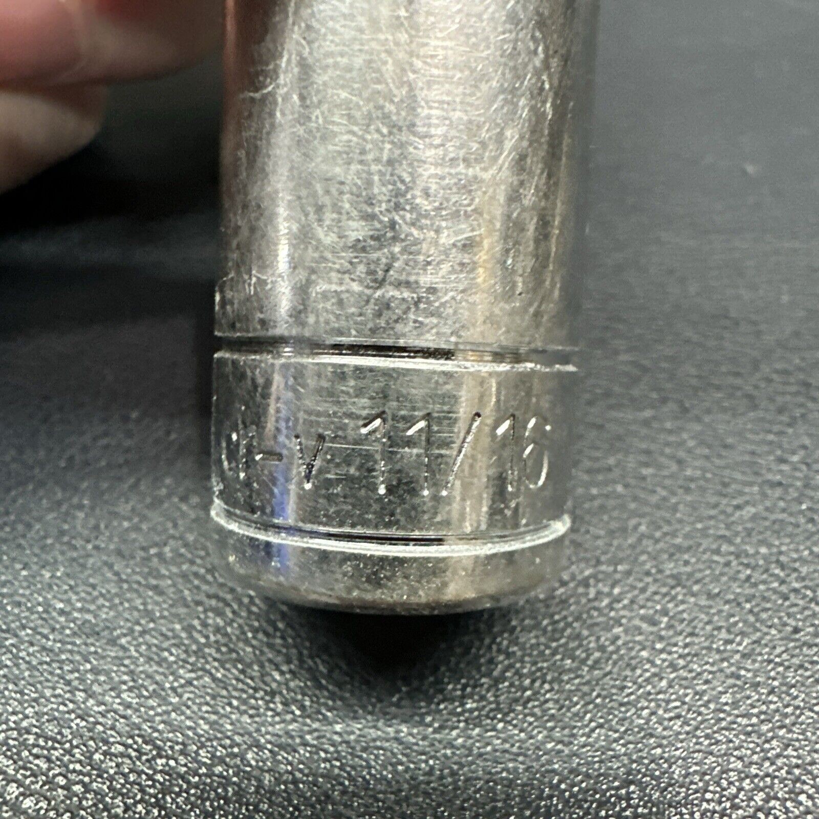 PowerBuilt 11/16” Socket 3/8″ Drive 6 Point Deep SAE Socket CR-V