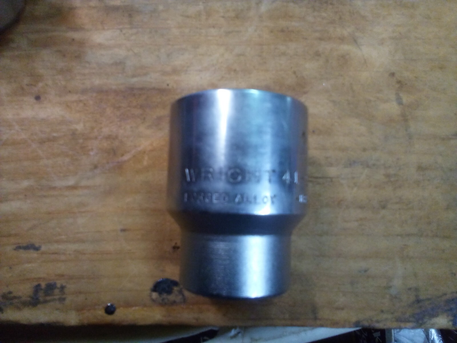 NOS Vintage Wright USA 41-27MM 27 MM Metric 1/2” Drive 12 Point Socket