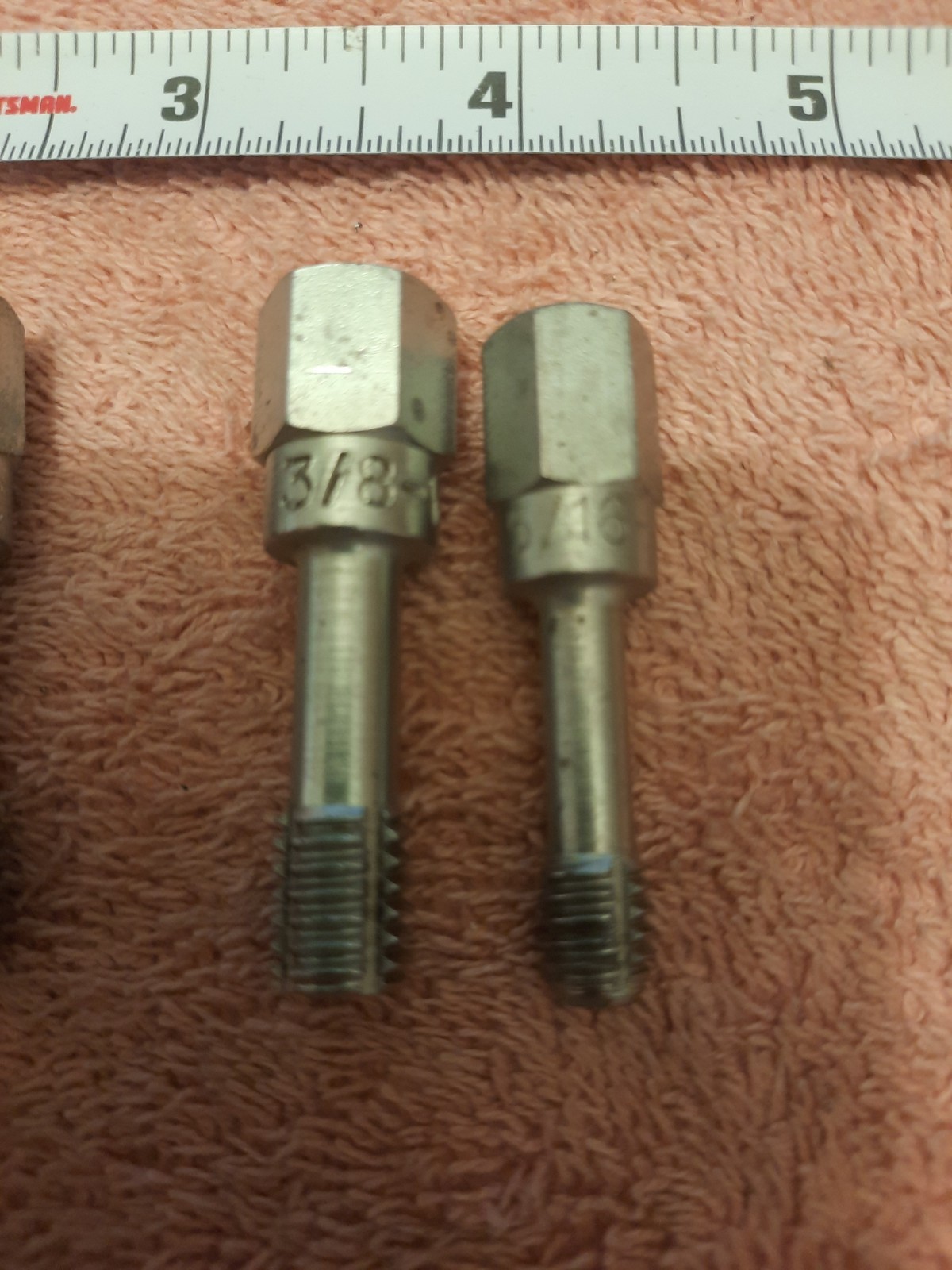 National Coarse Rethreading Taps 6 Piece Set