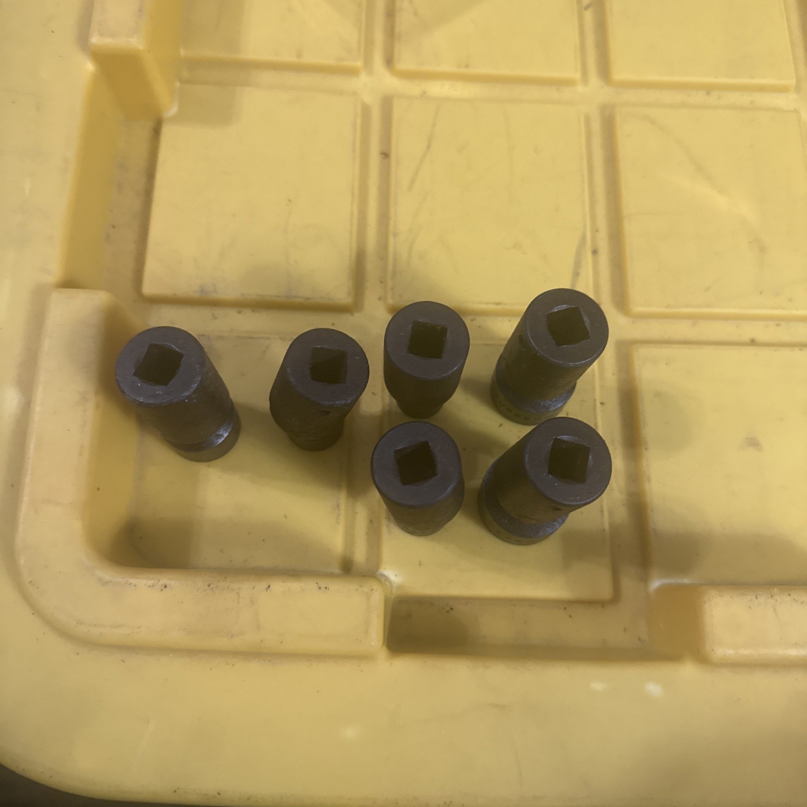 Lot Of 6 Mac Tools Sockets XUp Lot Swivel Sockets 13mm, 7/16, 1/2, 11/16, 3/4