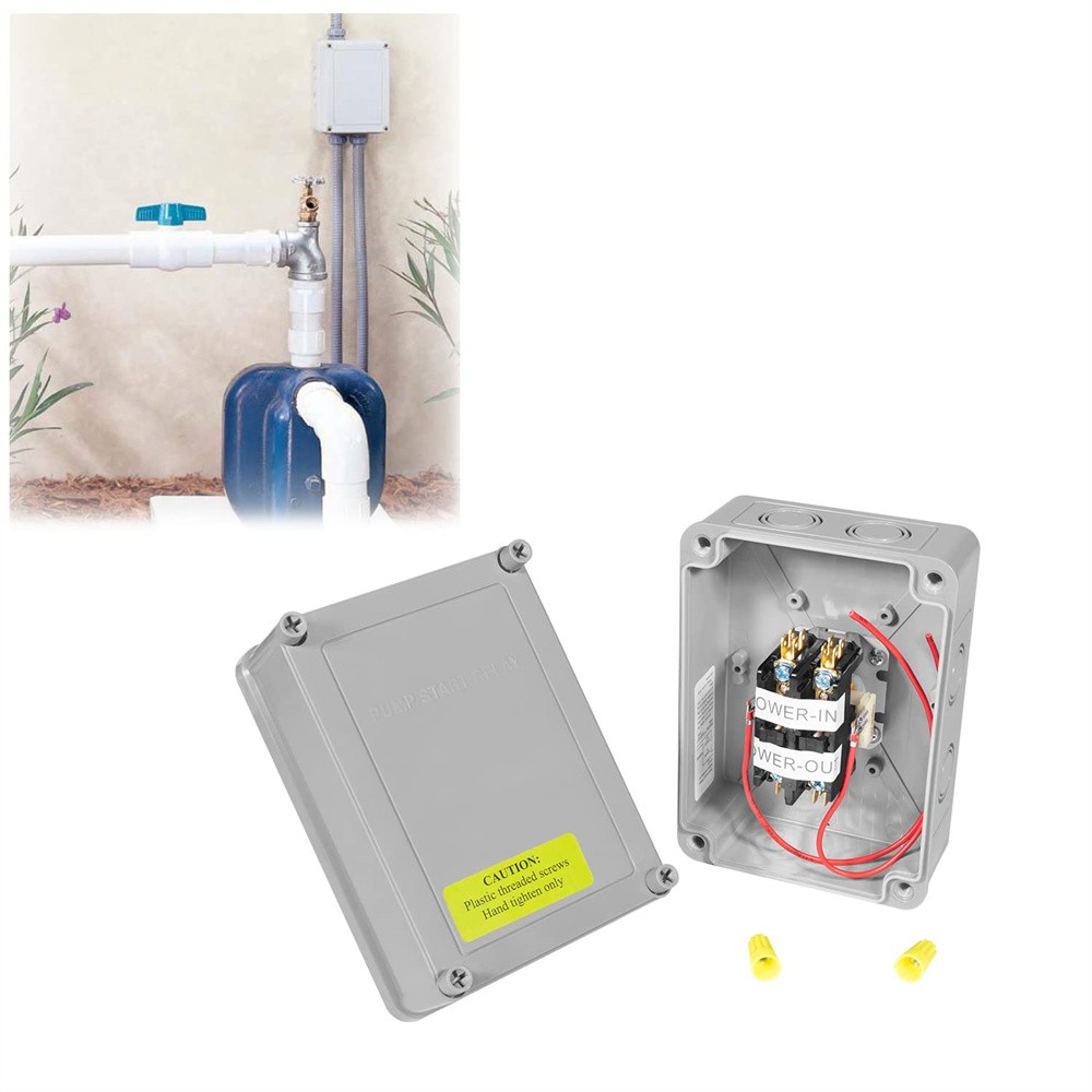 1522 Pump Start Relay for Irrigation Systems with 3 HP / 110V / 220V 24V Coil