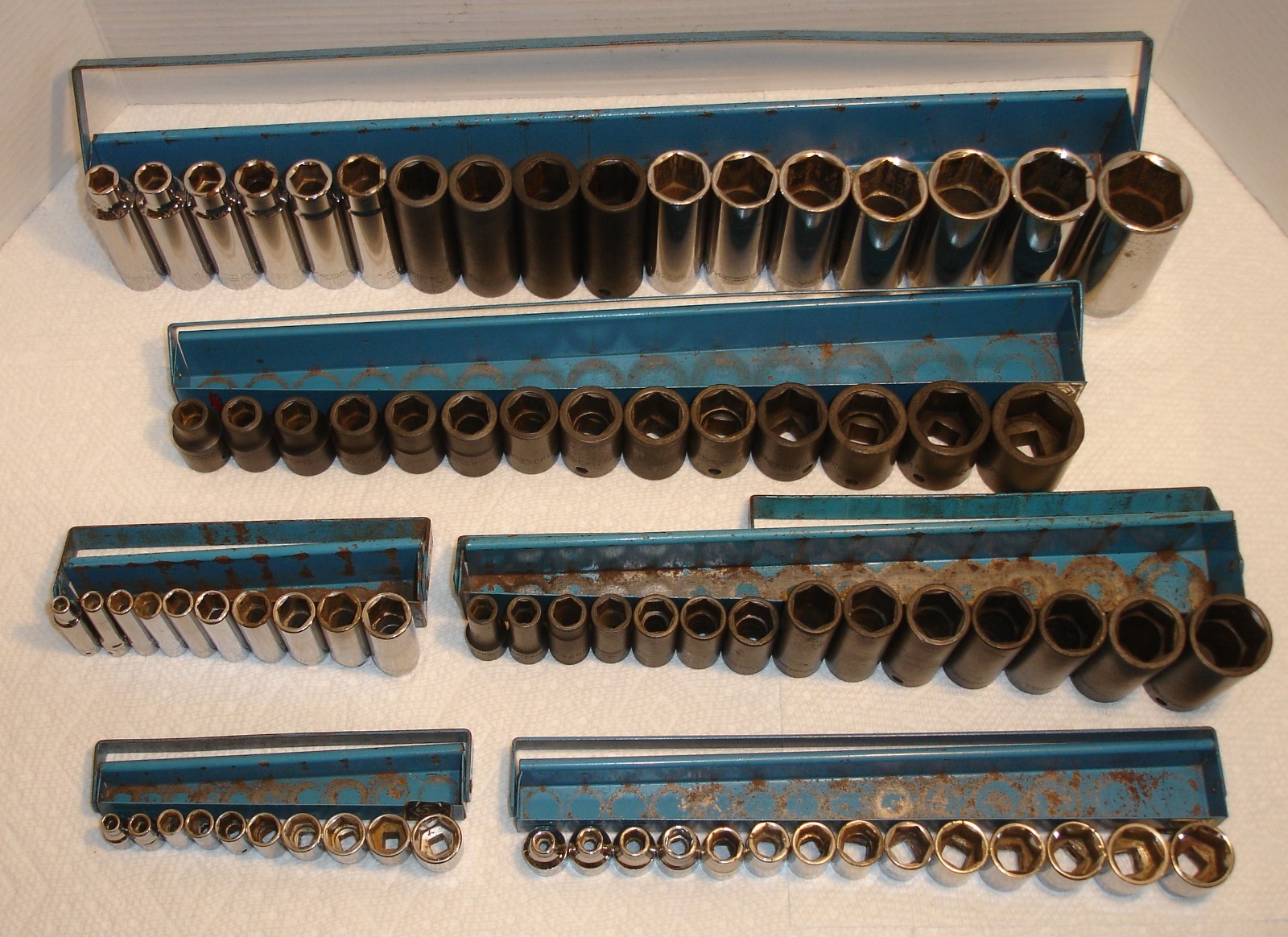 79 pc Matco Metric Socket Set * 1/4″ 3/8″ 1/2″ dr * deep shallow * chrome impact