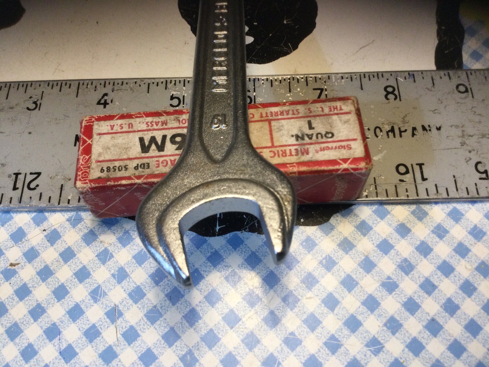 Mercedes Benz Open End Wrench 17mm 19mm for Tool Kit DIN 895 Unior