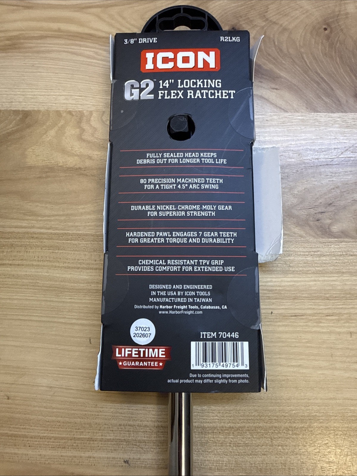 Icon G2 Ratchets 3/8 Drive 10” Standard R2SG , 3/8 Drive R2LKG 14” Flex Head