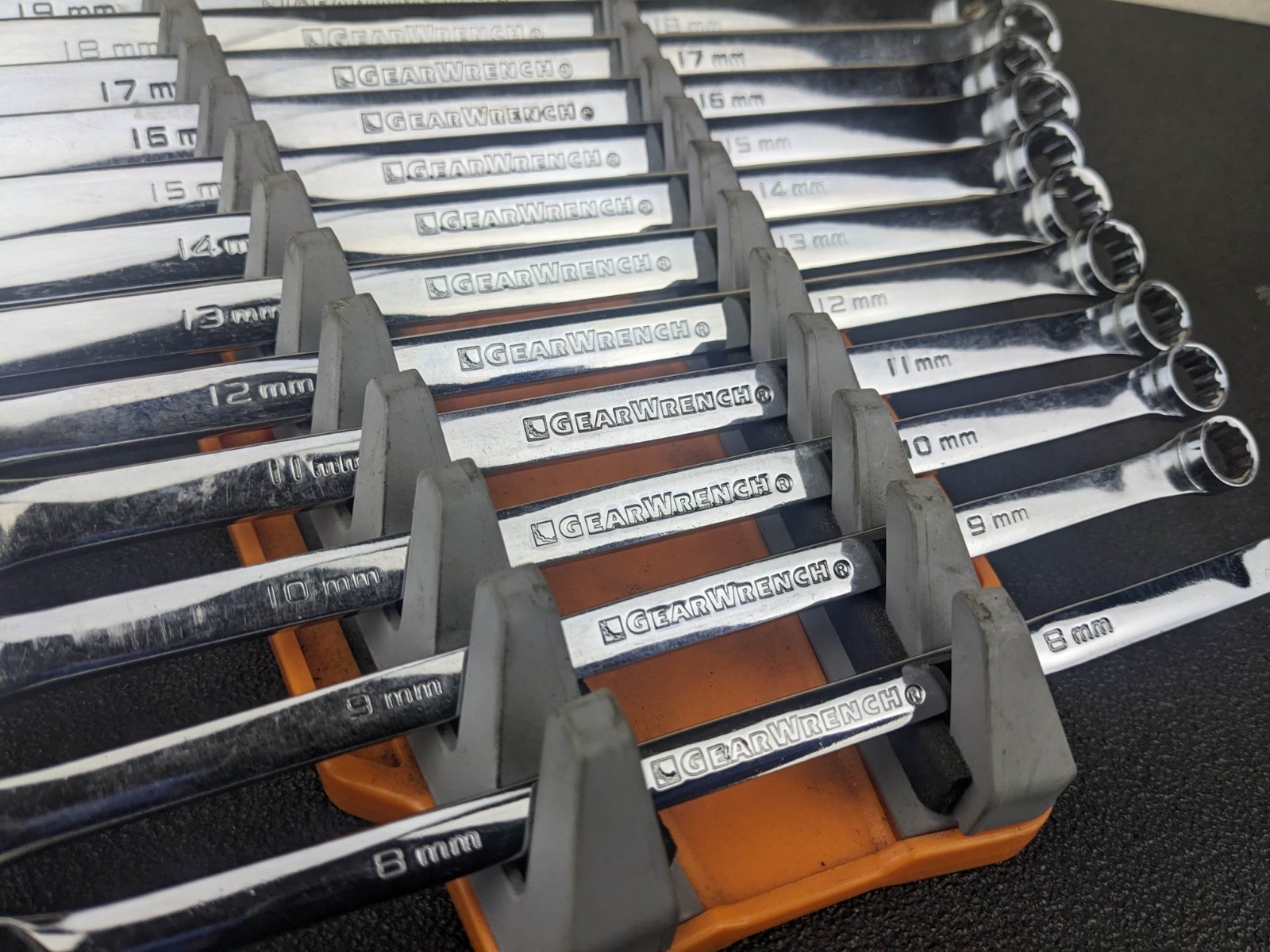 #bm676 Gearwrench 85988 12 Piece Metric XL 0º Ratcheting Double Box Wrench Set