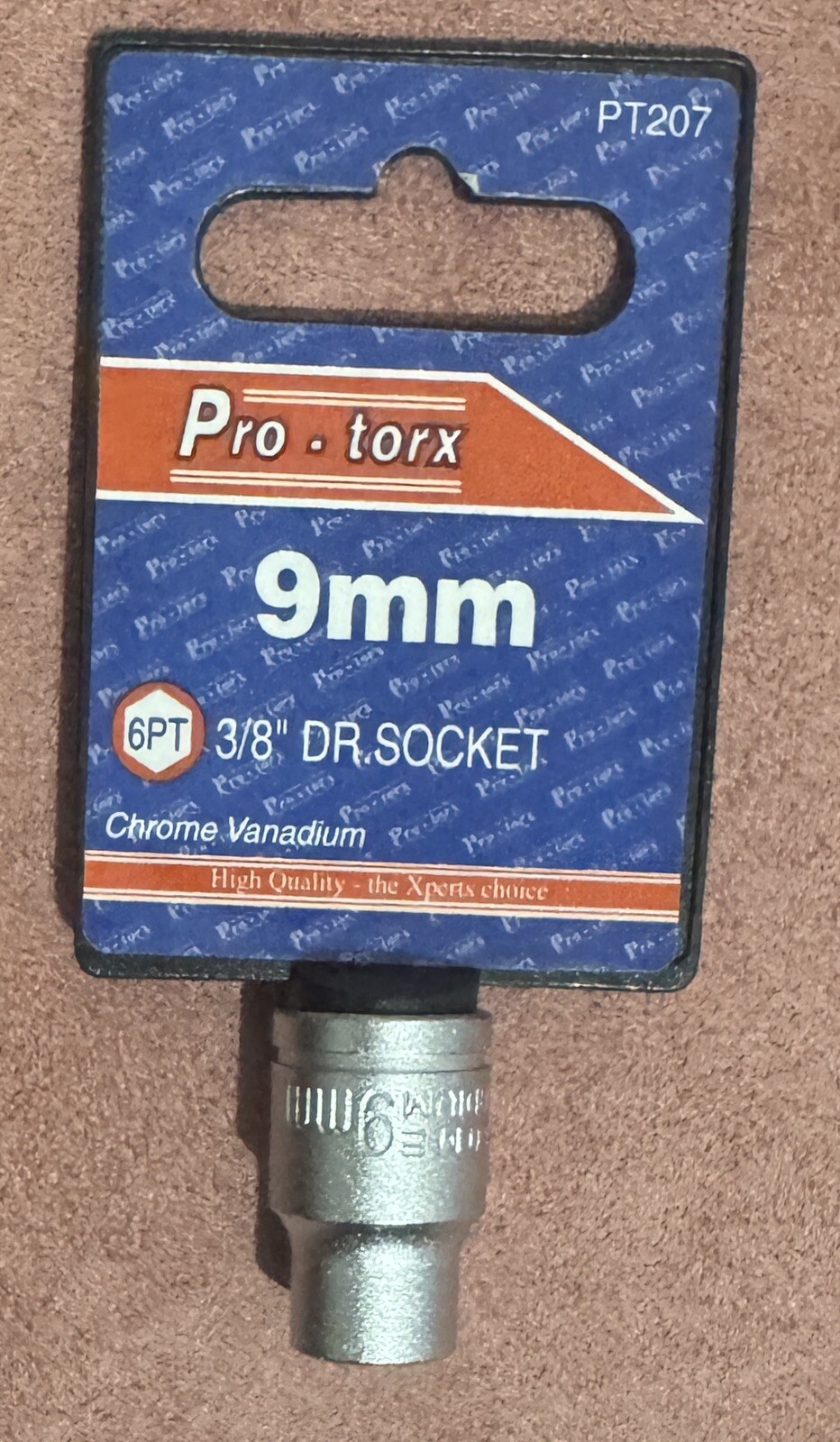 3/8″ Drive Standard Shallow Metric Socket 9mm Chrome Vanadium