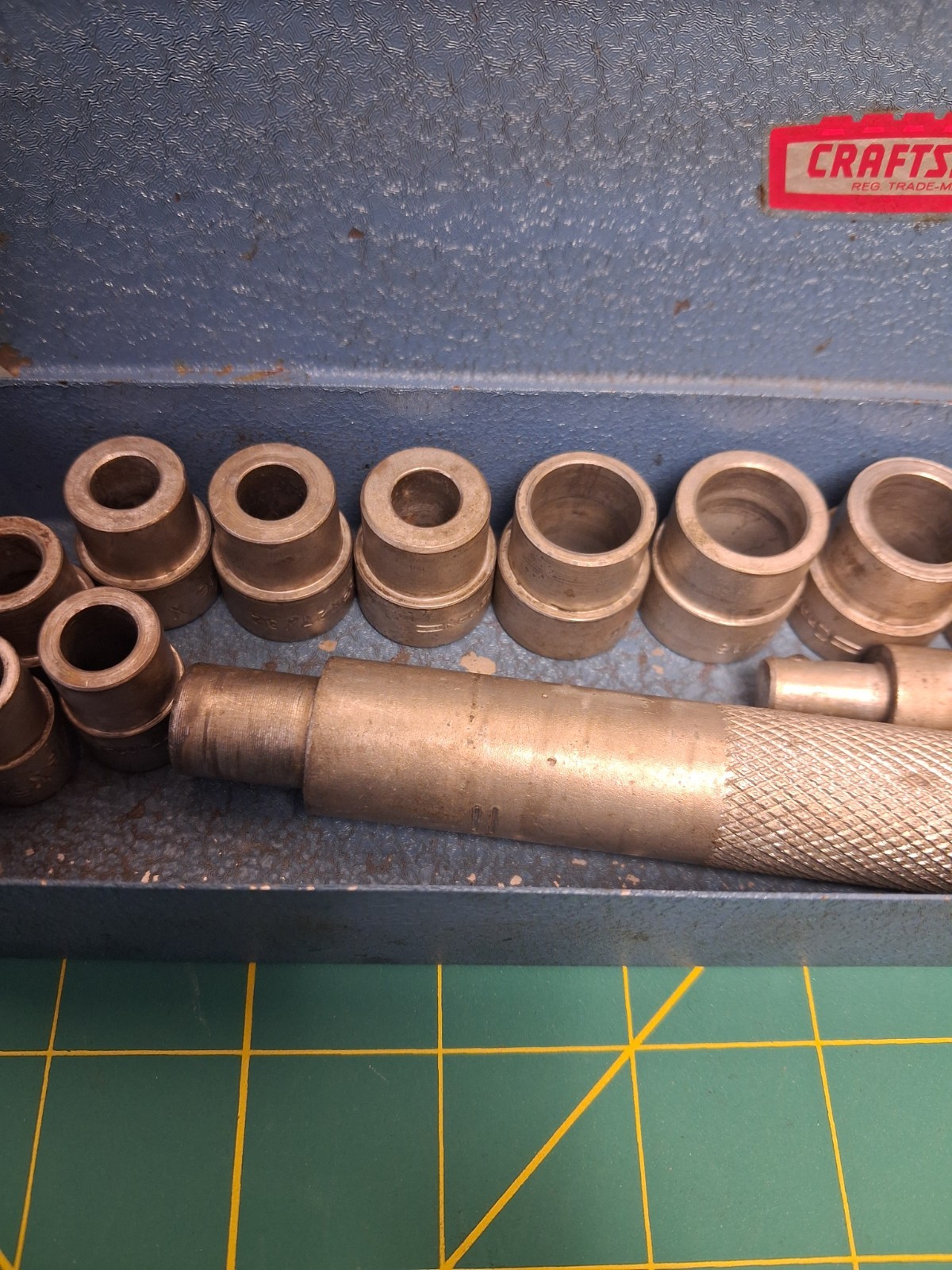 Vintage Craftsman 15-Piece Bushing Driver & Seal Installer Set (Made in USA)
