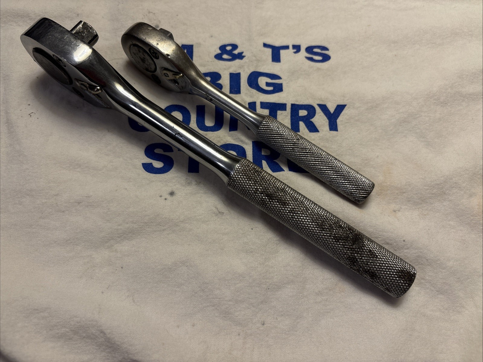 Vintage Proto Professional USA 3/8″ Drive & 1/2″ Drive Ratchets 5249 5449