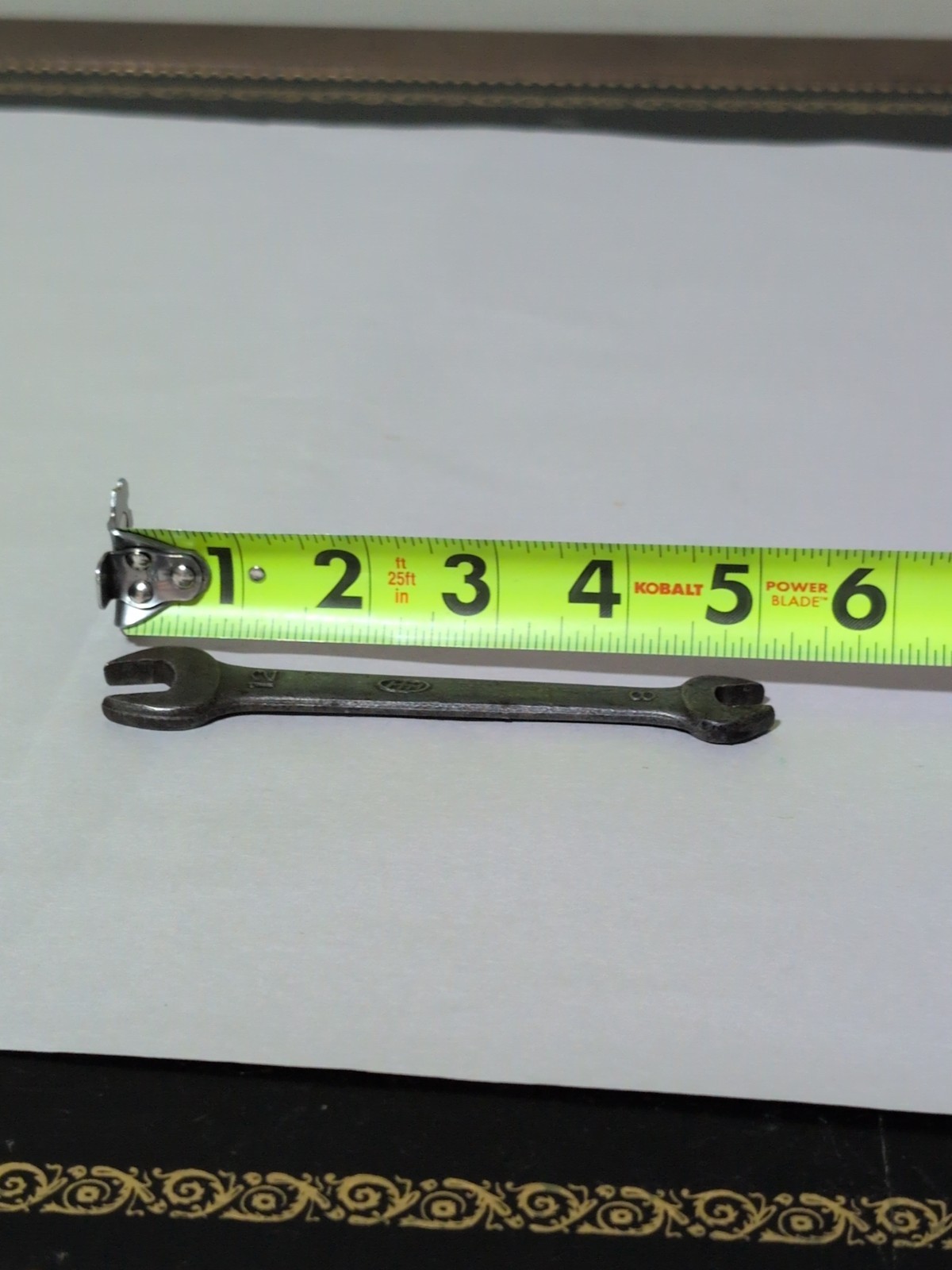 Honda Motors RK 8mm X 12mm Double Open End Motorcycle Wrench Vintage