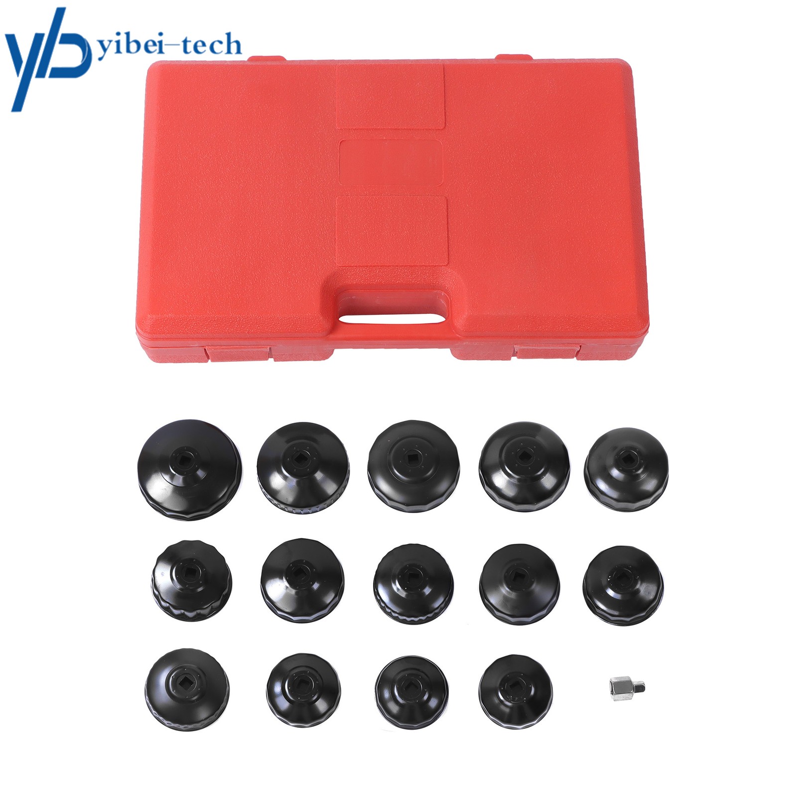 Oil Filter Sleeve Set Cup Sleeve Tool Set 14 Pieces Oil Filter Cap Wrench