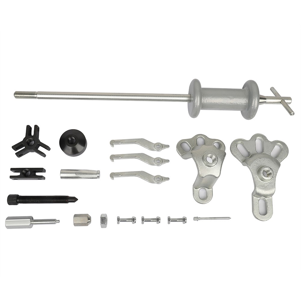 Slide Hammer Dent Puller Tool Kit Wrench Adapter Axle Bearing PULLE Hub Auto