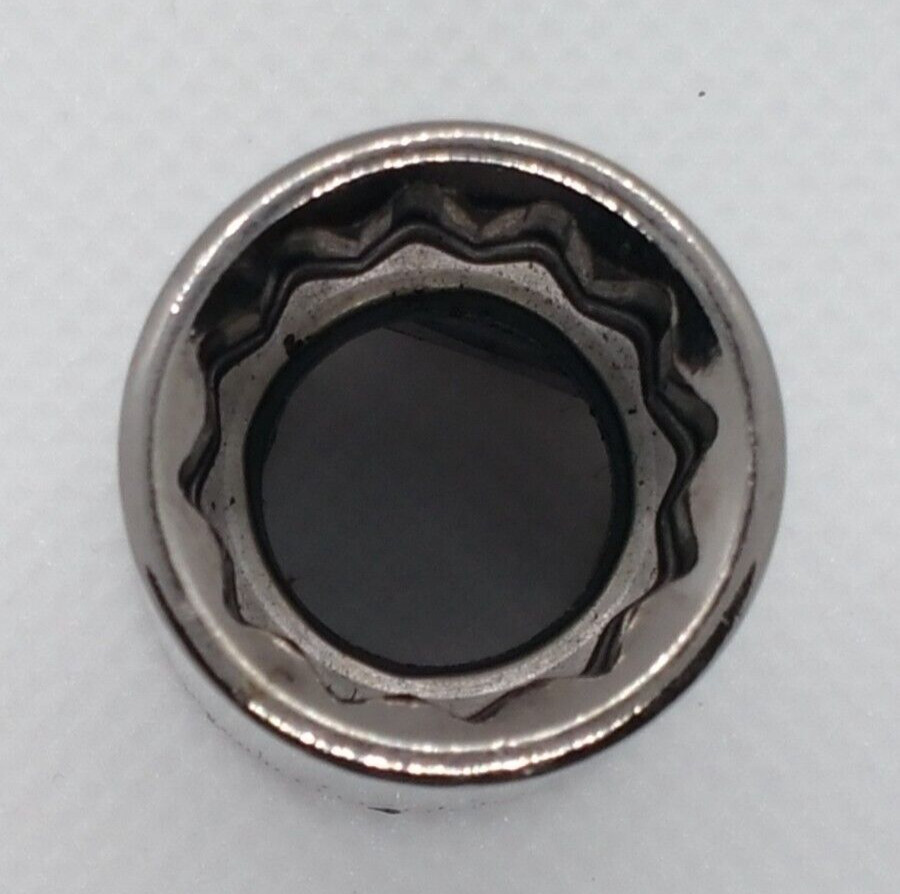 Vintage Craftsman 1/2″ Drive 15MM 12 Pt Shallow Socket Metric G2 44236 USA NOS