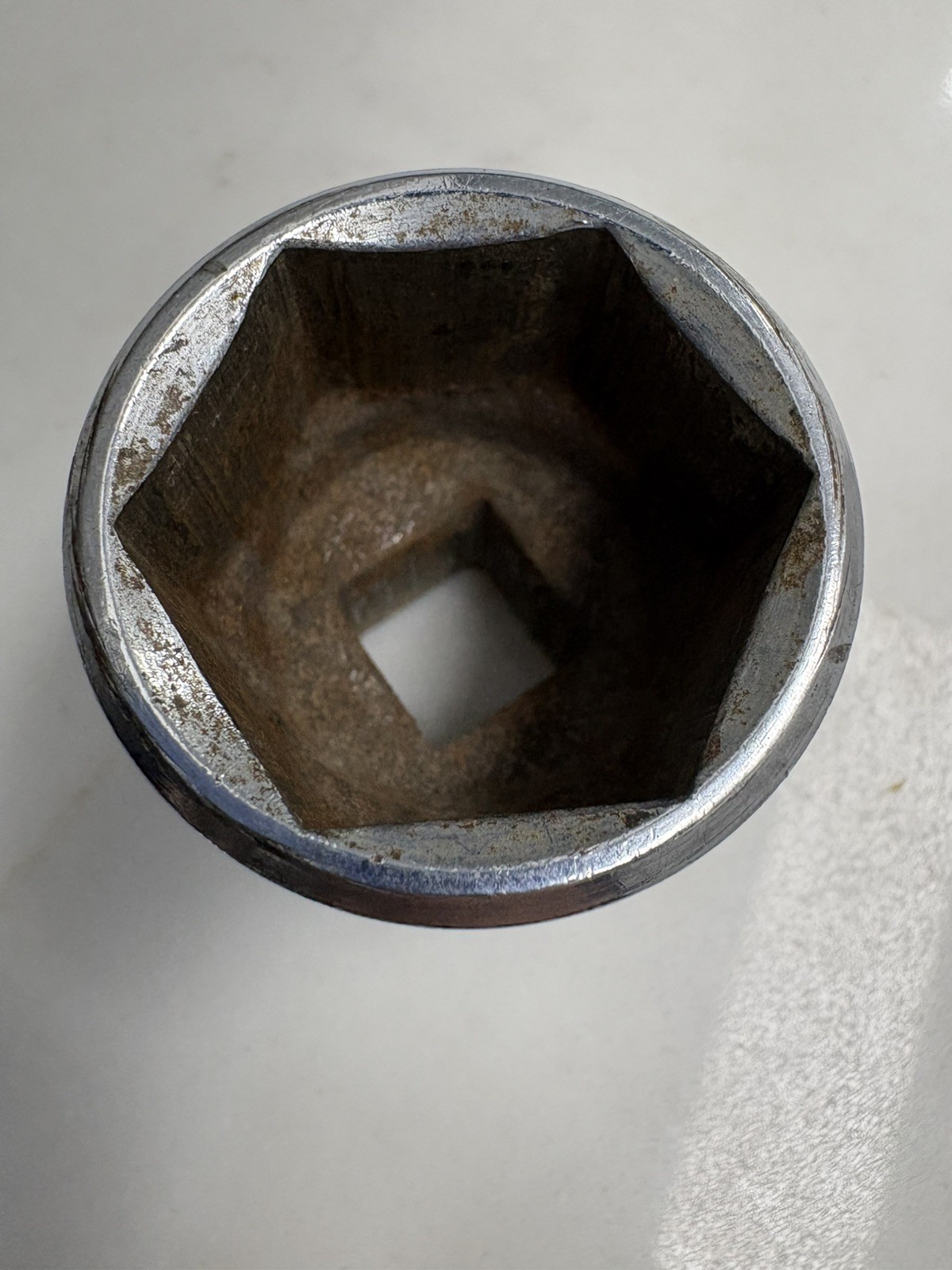 MAC Tools V346 1-1/16in 6 Pt 1/2” Drive Shallow Socket USA