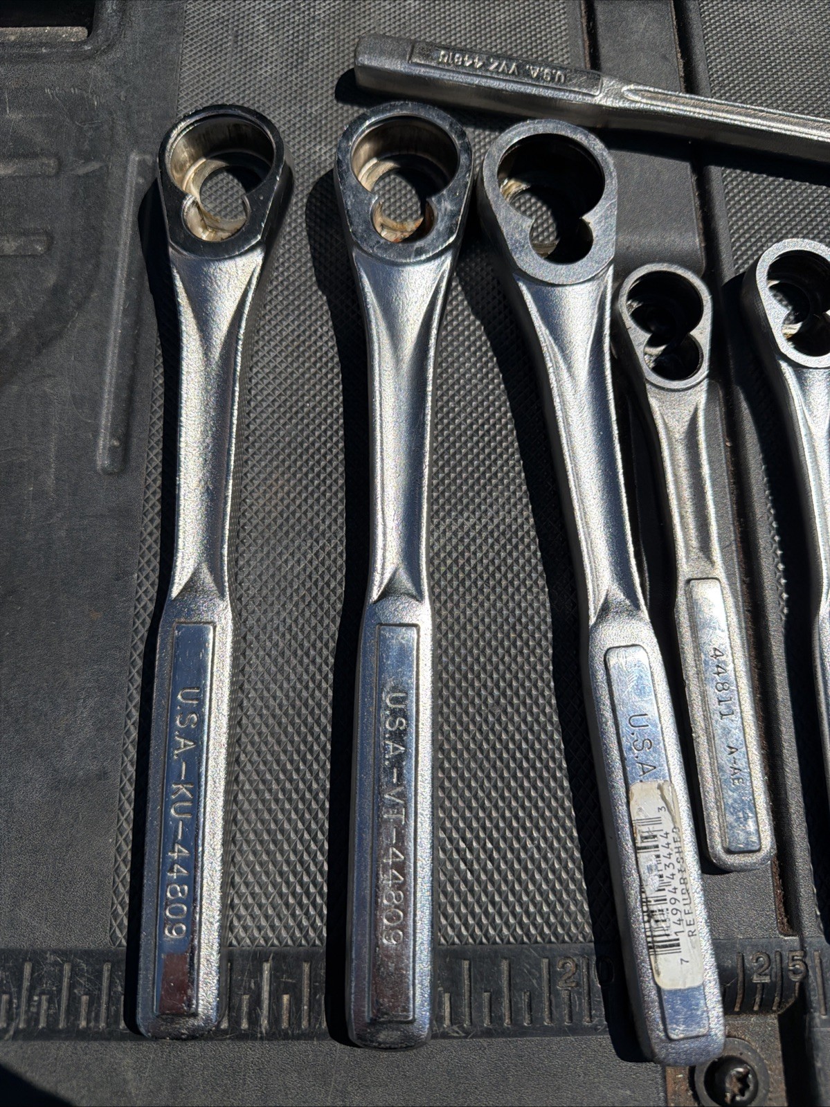 (12) Sears Craftsman Ratchet Bodies ONLY NO GUTS 1/2” Drive 3/8” & 1/4” Plus Flx