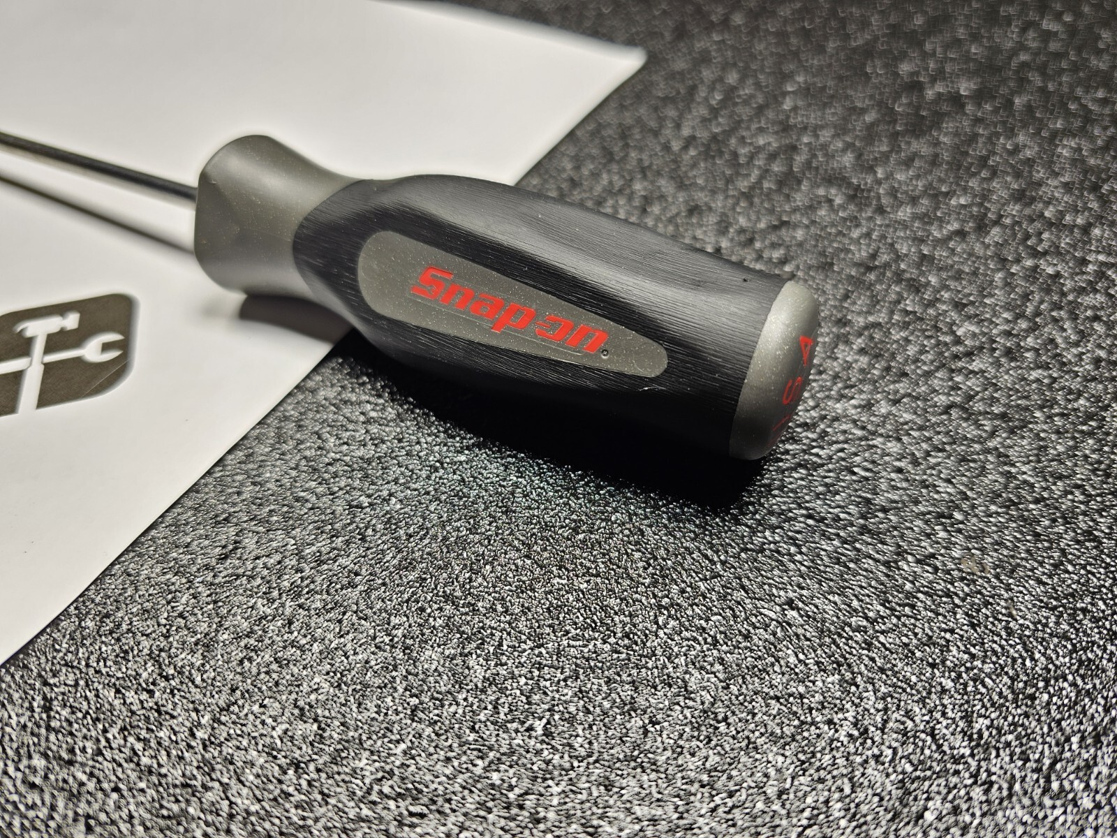 Snap-on Tools USA NEW 16″ DARK TITANIUM Long 90° Heavy Duty Pick SGL12ASH90B