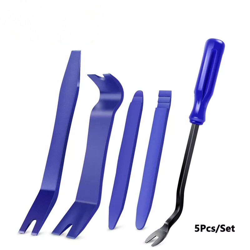 5Pcs/Set Trim Removal Pry Tool Kit for Car Radio Door Panel Fastener Dashboard