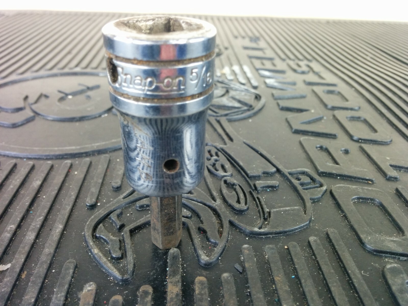 #al547 Snap-On USA 1/2″ Drive 5/16″ SAE Hex Bit Chrome Socket Driver SA10A